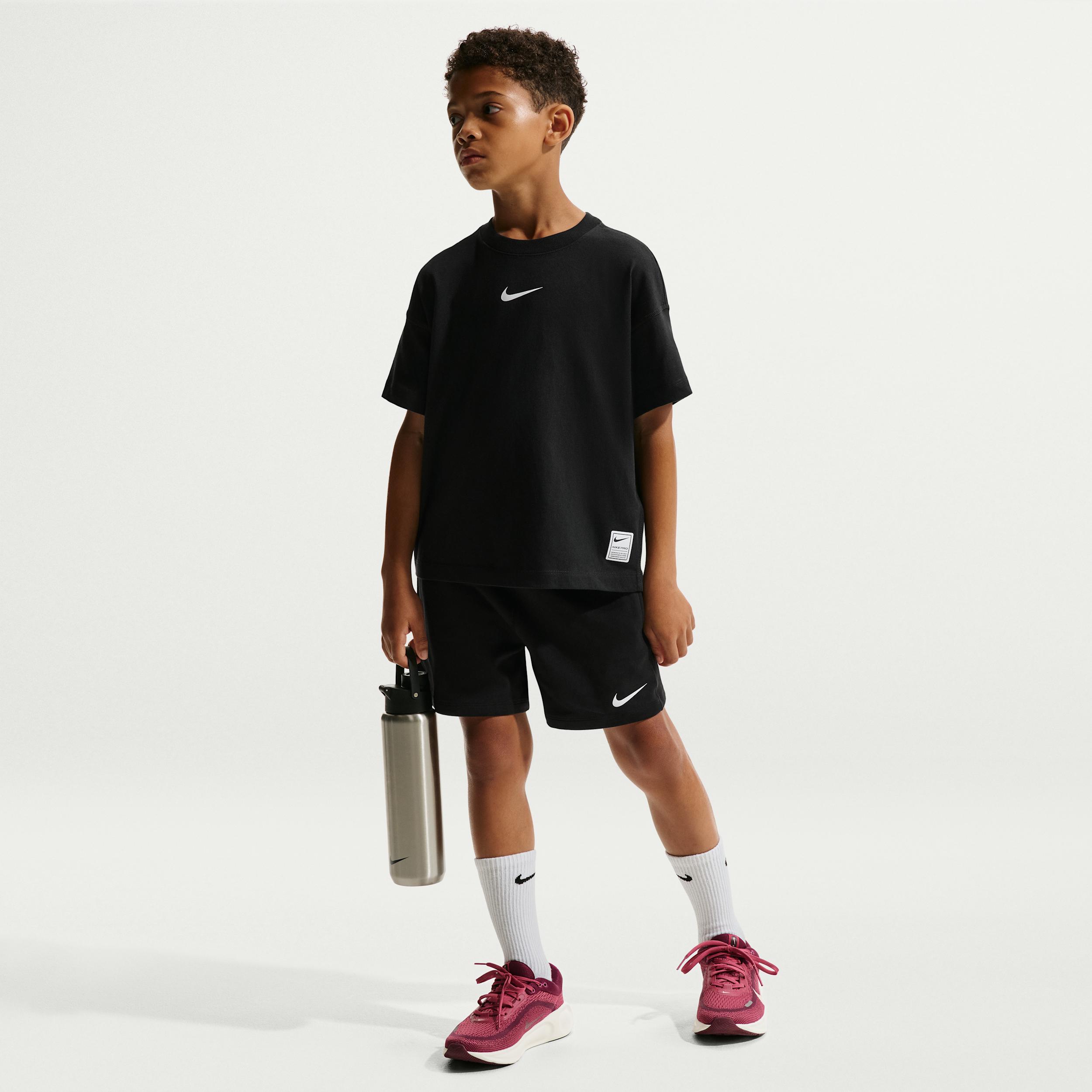 Nike Pro Big Kids' (Boys') Dri-FIT Fleece Shorts by NIKE