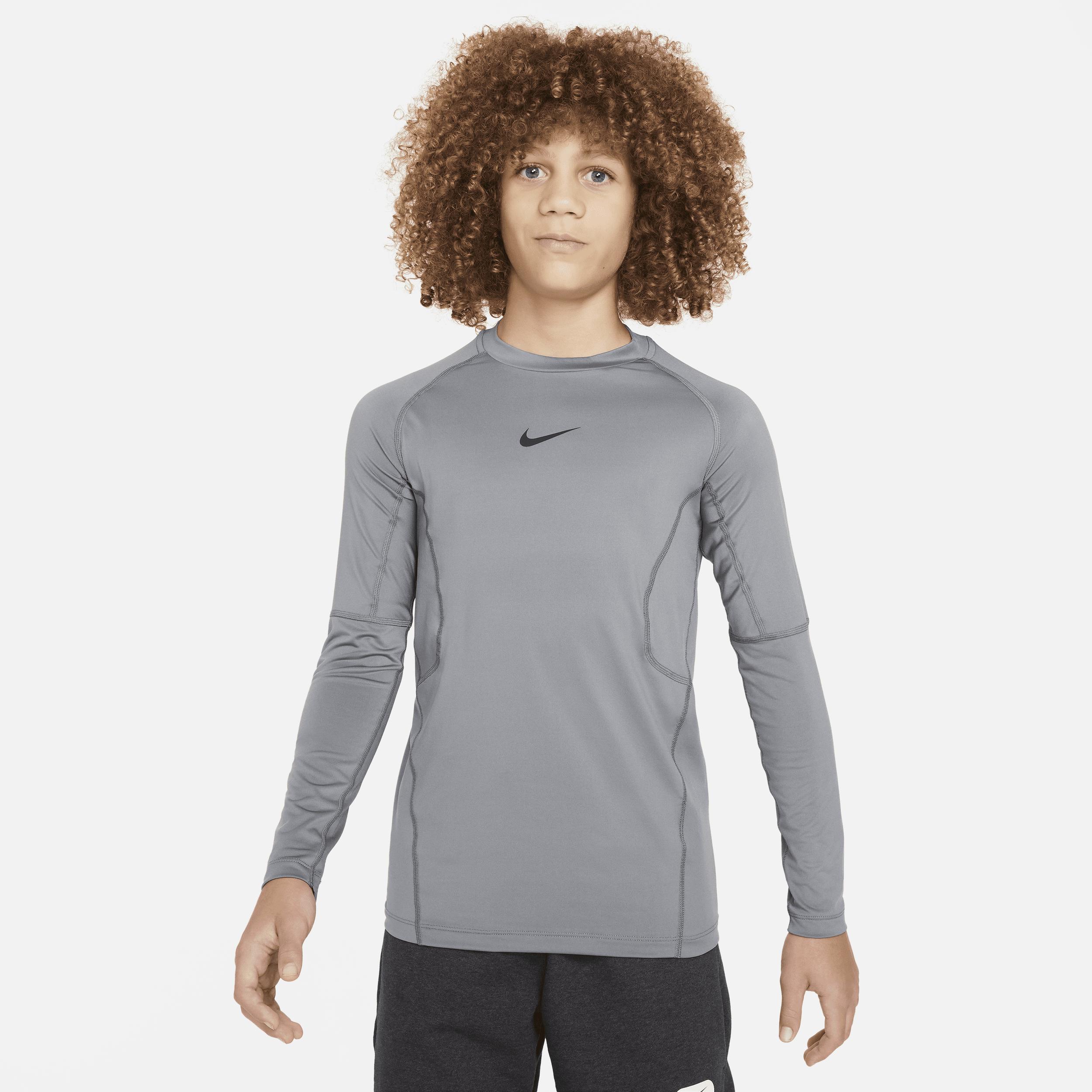 Nike Pro Big Kids' (Boys') Dri-FIT Long-Sleeve Top by NIKE