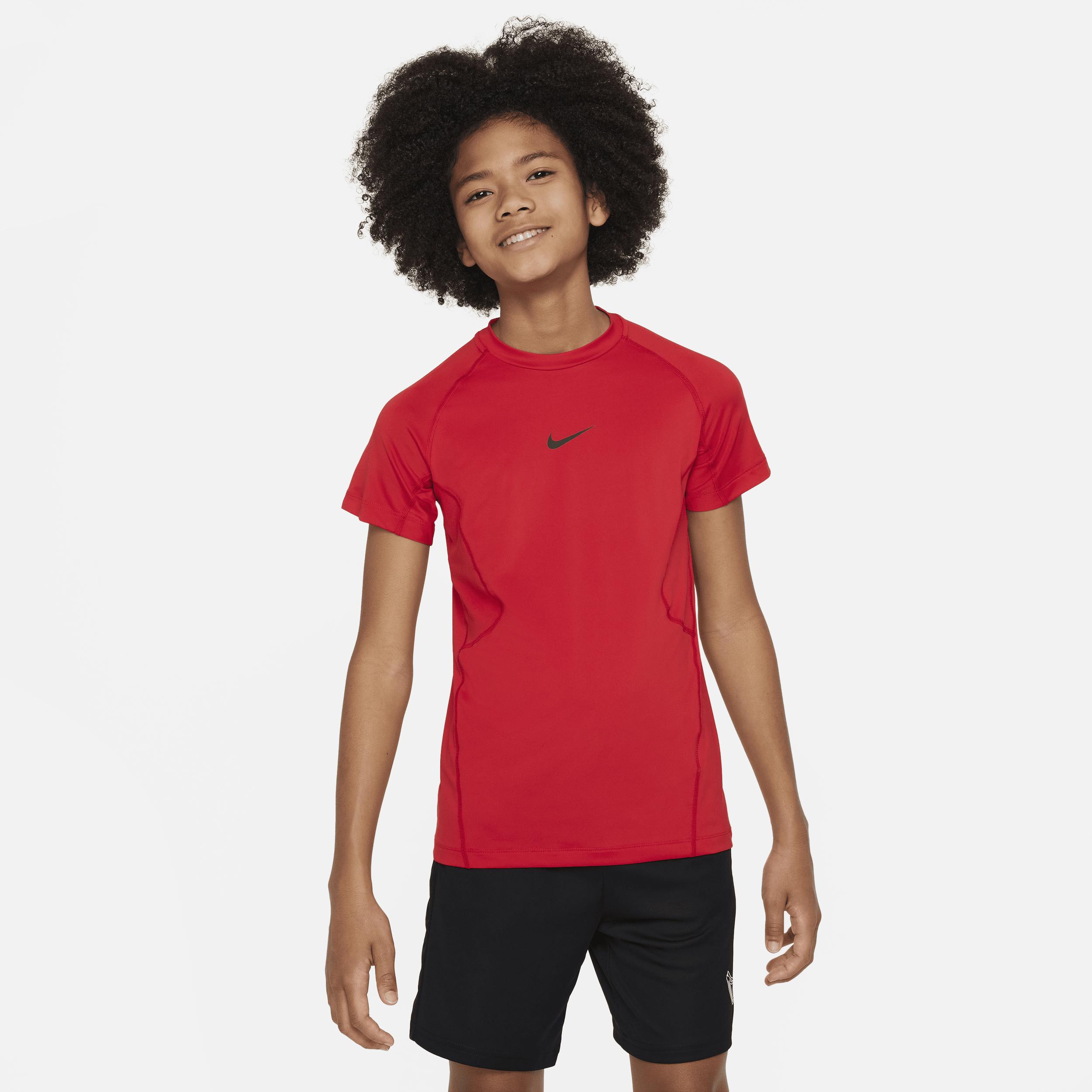 Nike Pro Big Kids' (Boys') Dri-FIT Short-Sleeve Top by NIKE