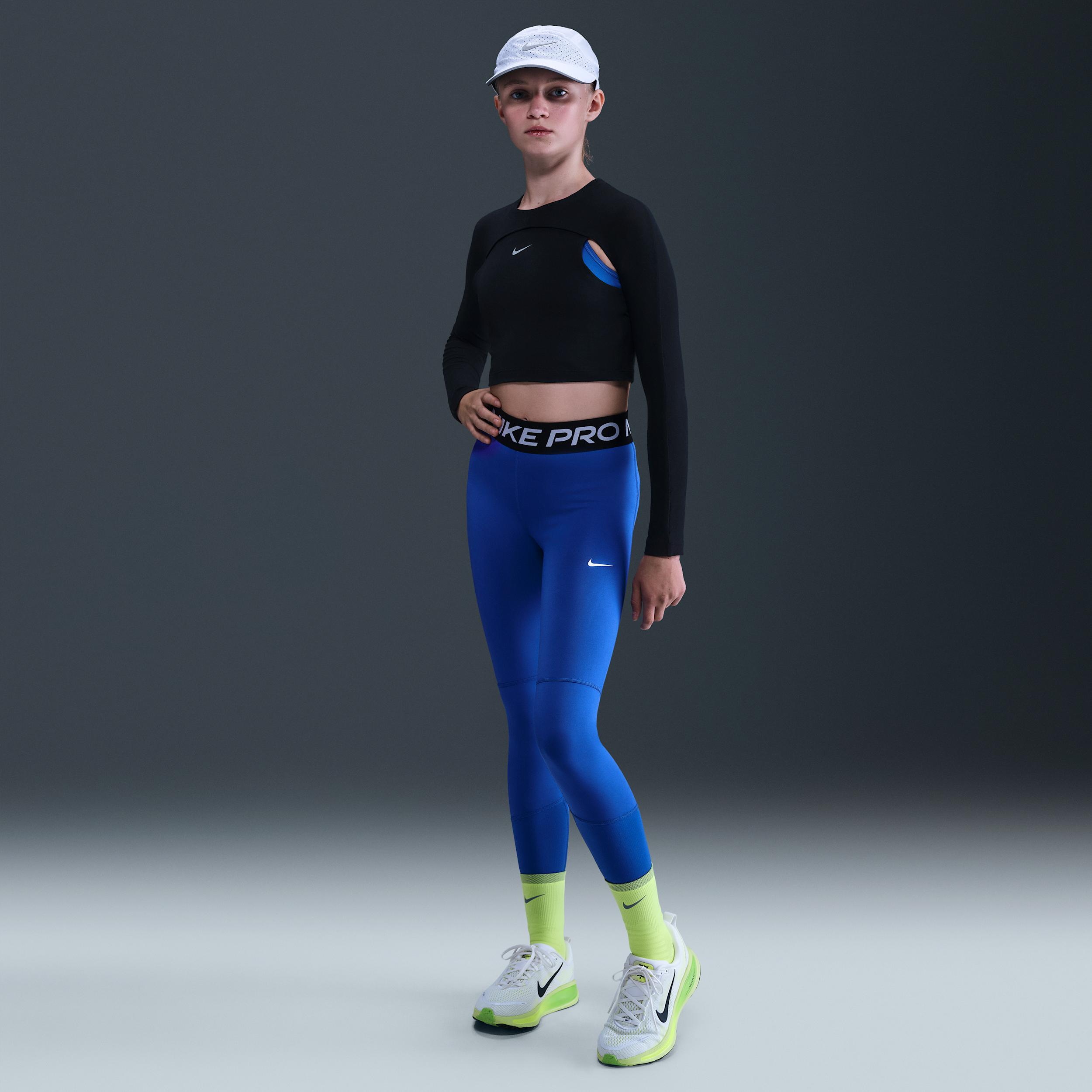 Nike Pro Dri-FIT Big Kids' (Girls') Leggings by NIKE
