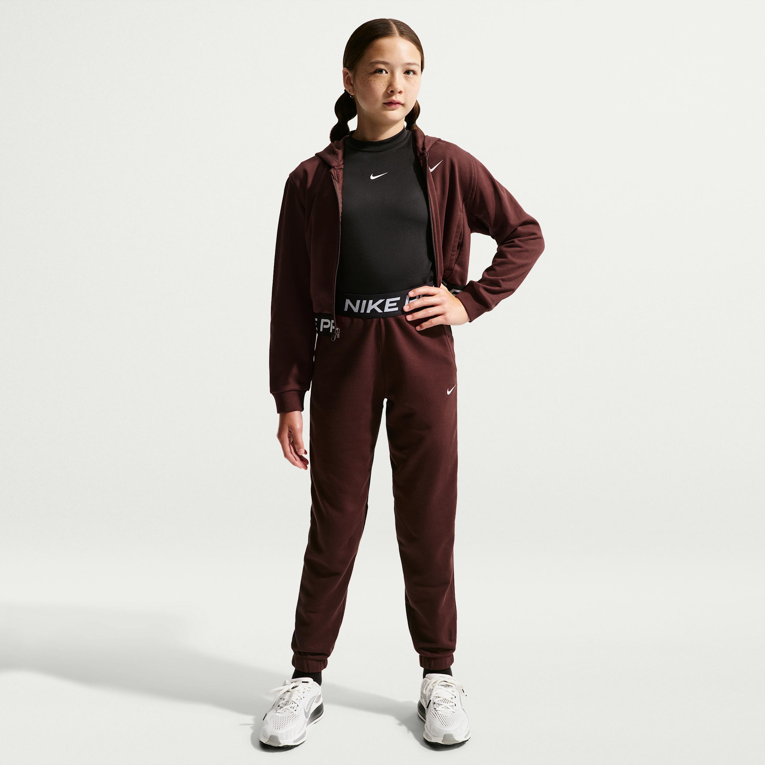 Nike Pro Fleece Big Kids' (Girls') Dri-FIT Jogger Pants by NIKE