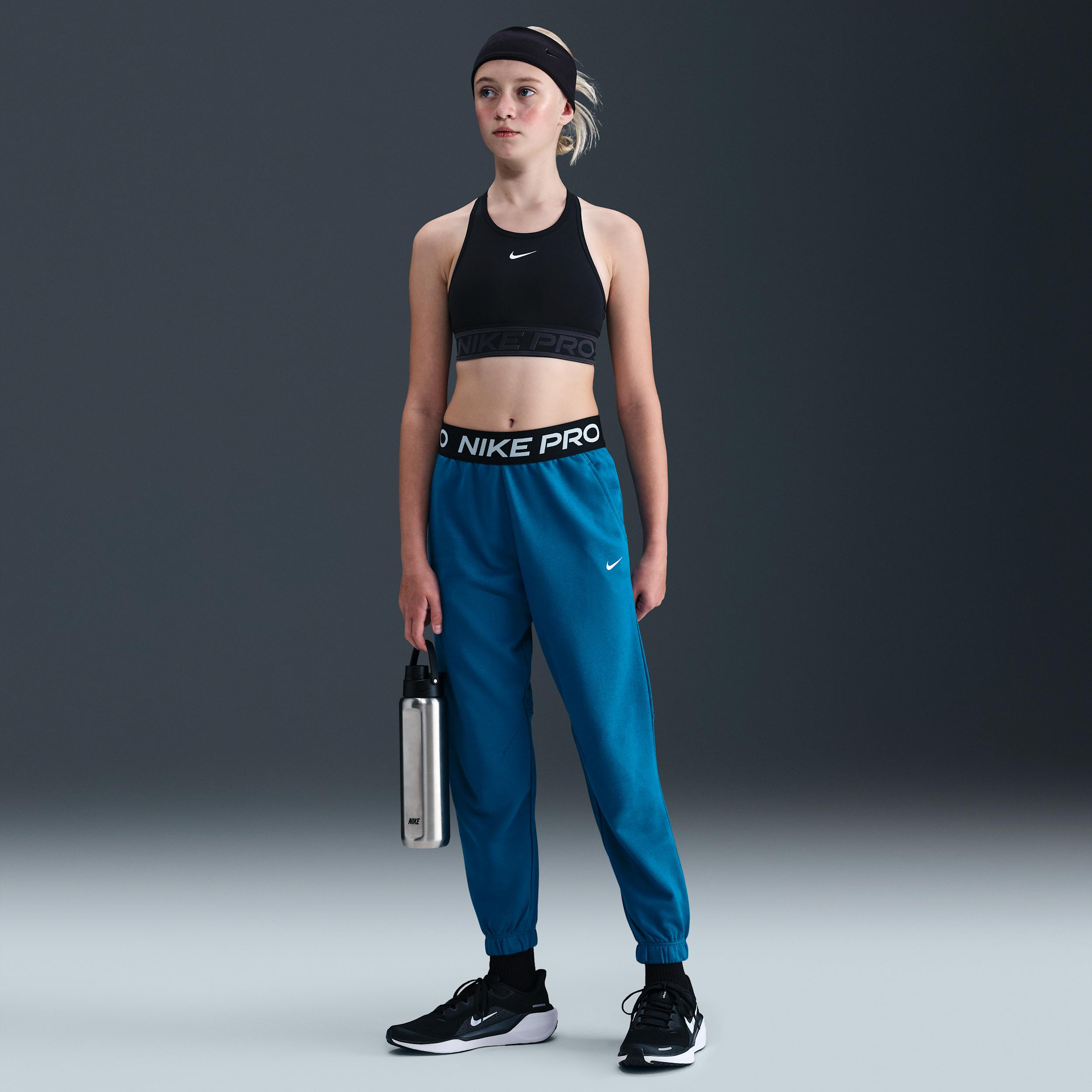 Nike Pro Fleece Big Kids' (Girls') Dri-FIT Jogger Pants by NIKE