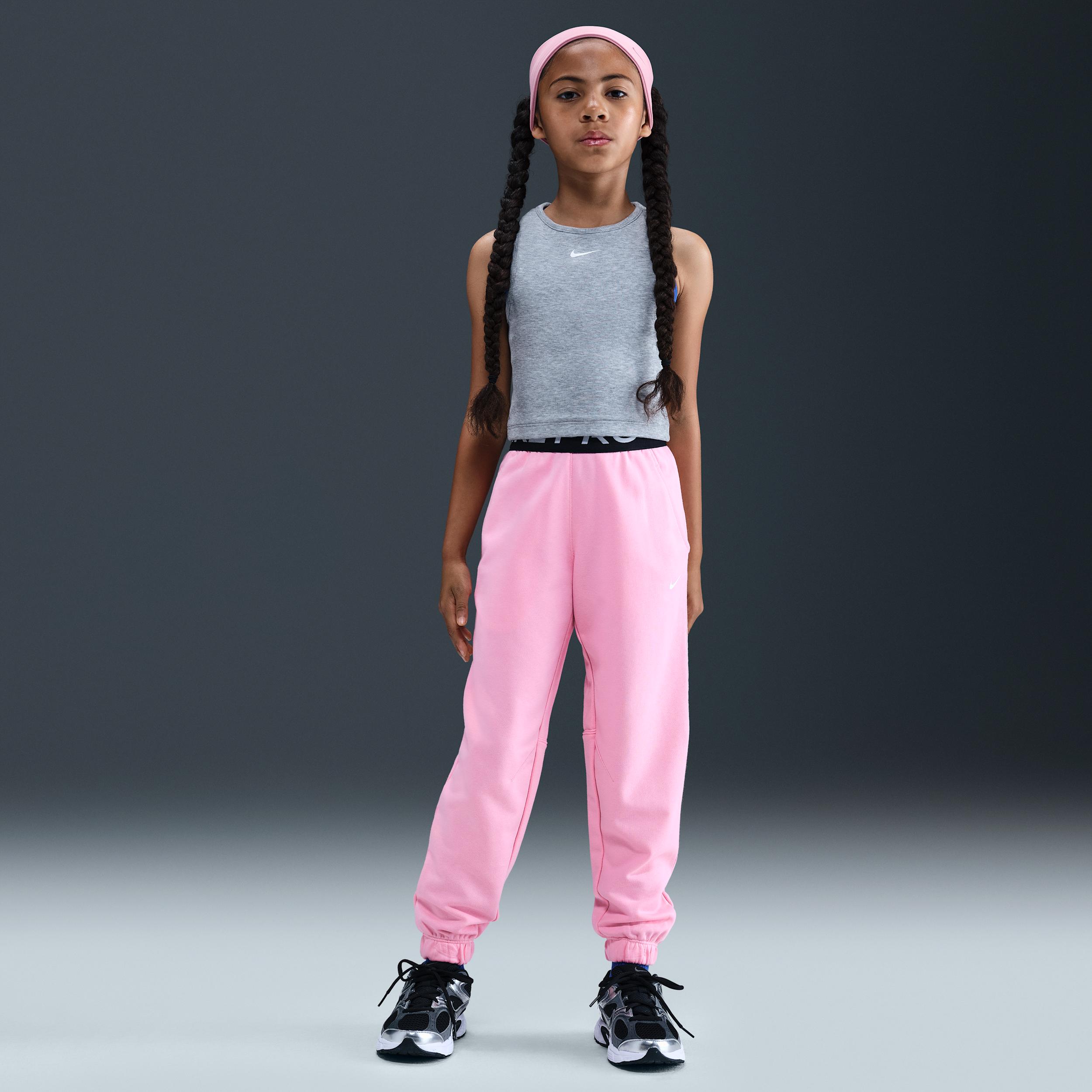 Nike Pro Fleece Big Kids' (Girls') Dri-FIT Jogger Pants by NIKE