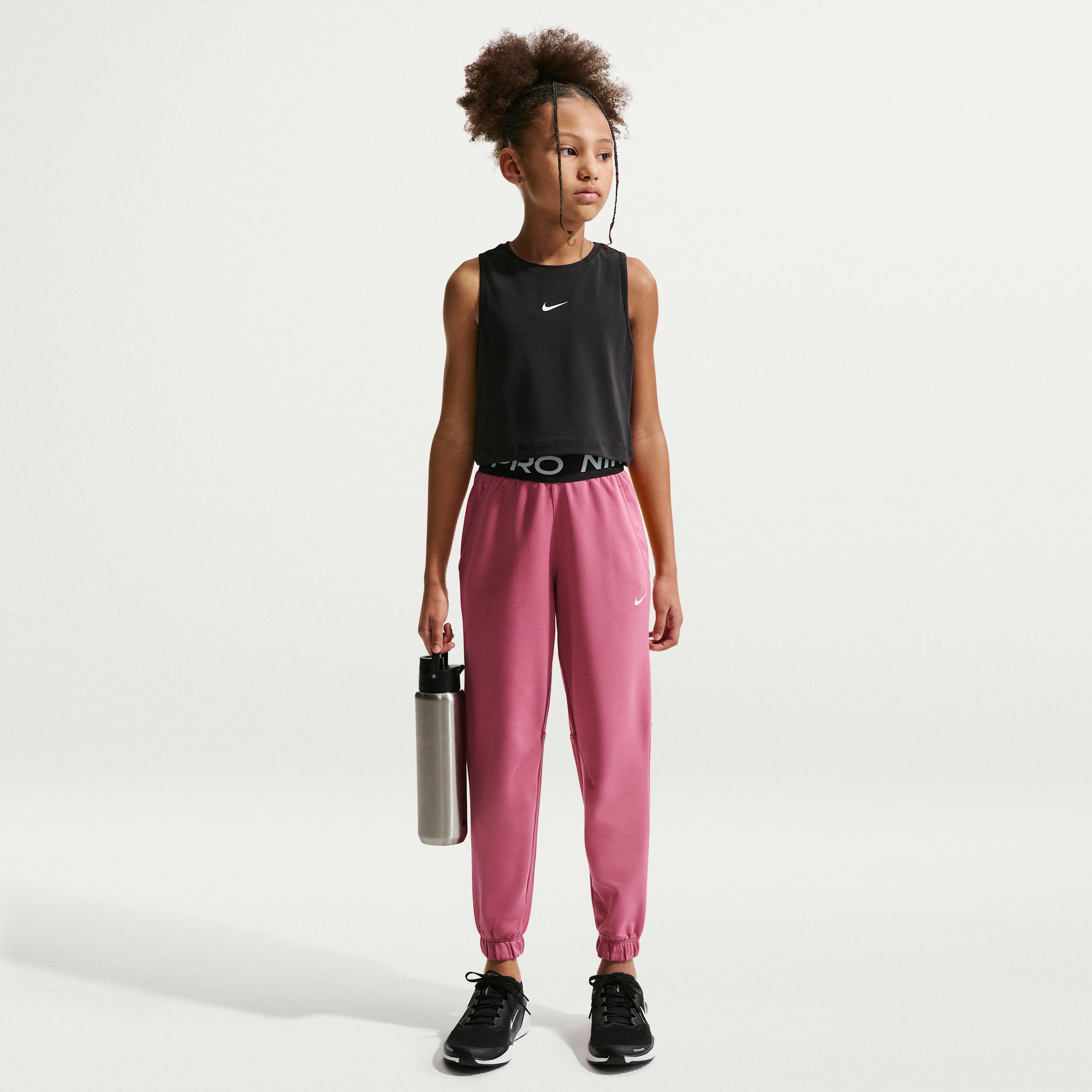 Nike Pro Fleece Big Kids' (Girls') Dri-FIT Jogger Pants by NIKE