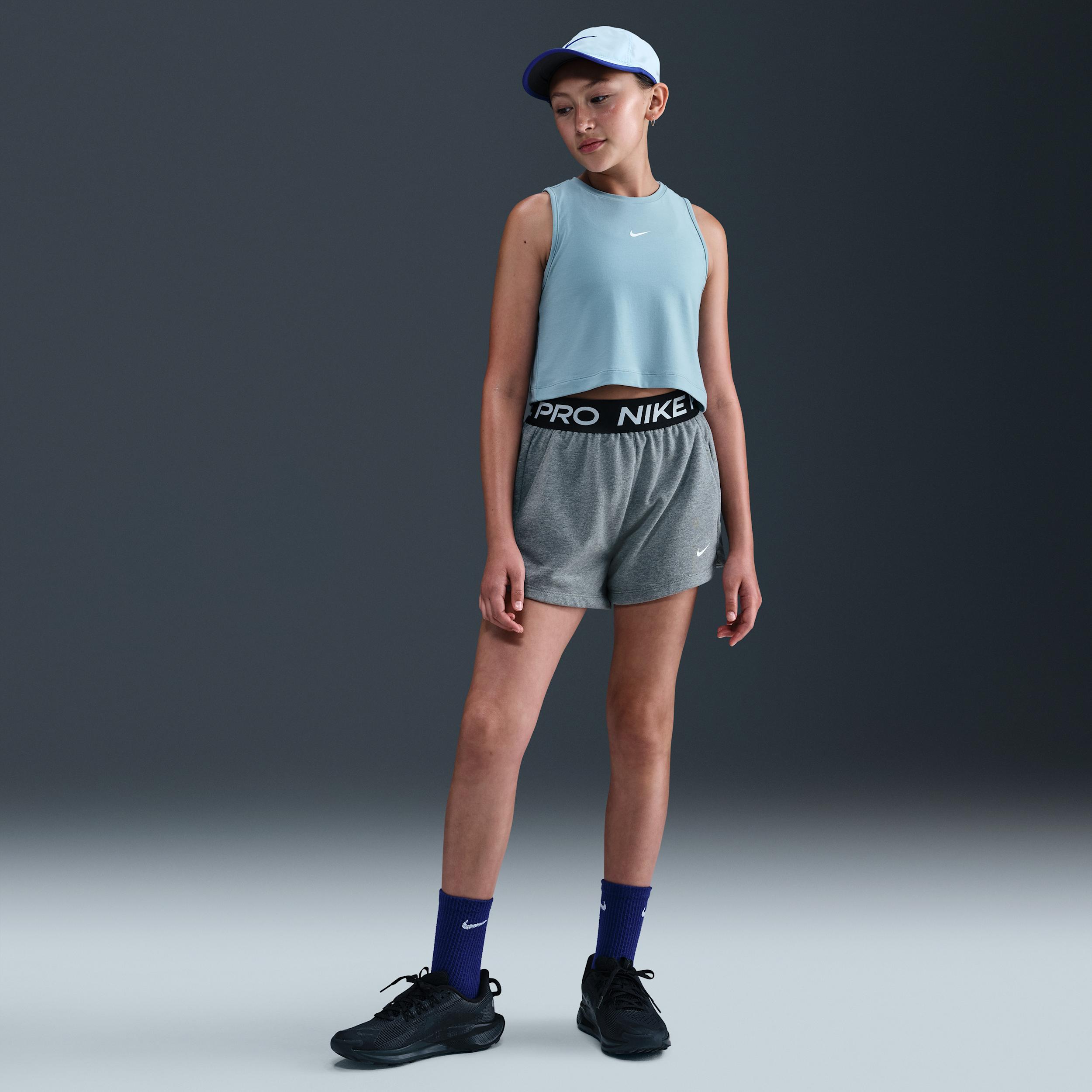 Nike Pro Fleece Big Kids' (Girls') Dri-FIT Shorts by NIKE
