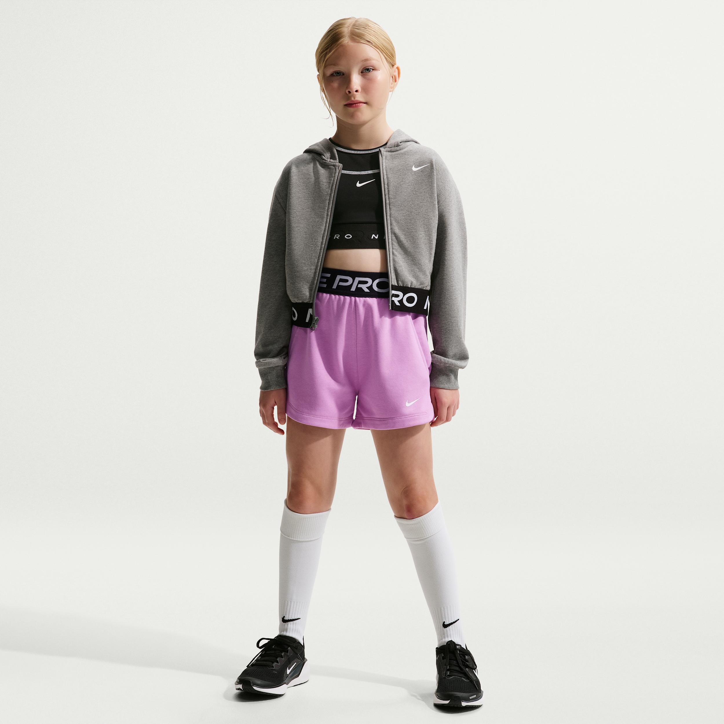 Nike Pro Fleece Big Kids' (Girls') Dri-FIT Shorts by NIKE