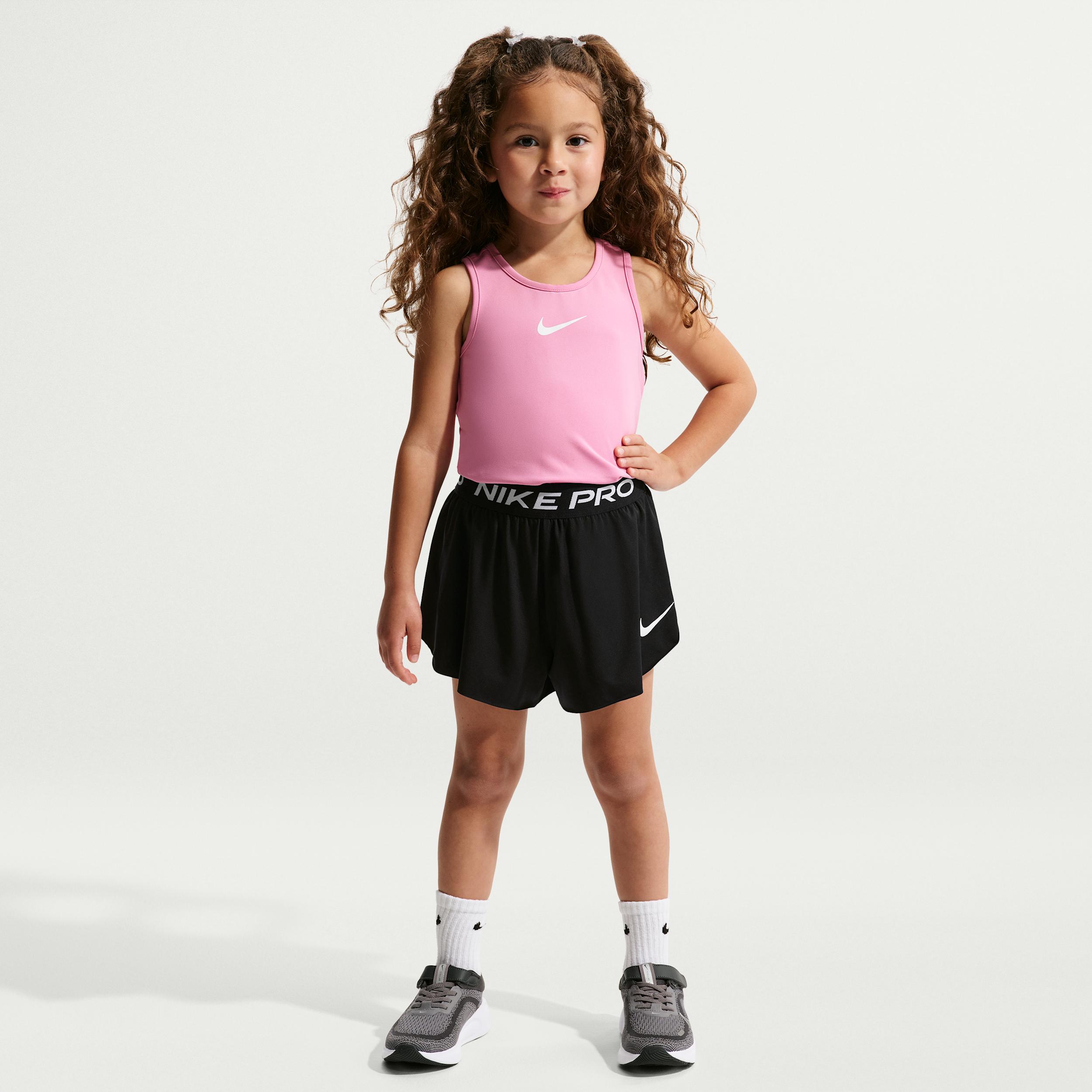 Nike Pro Little Kids' Dri-FIT 2-in-1 Shorts by NIKE