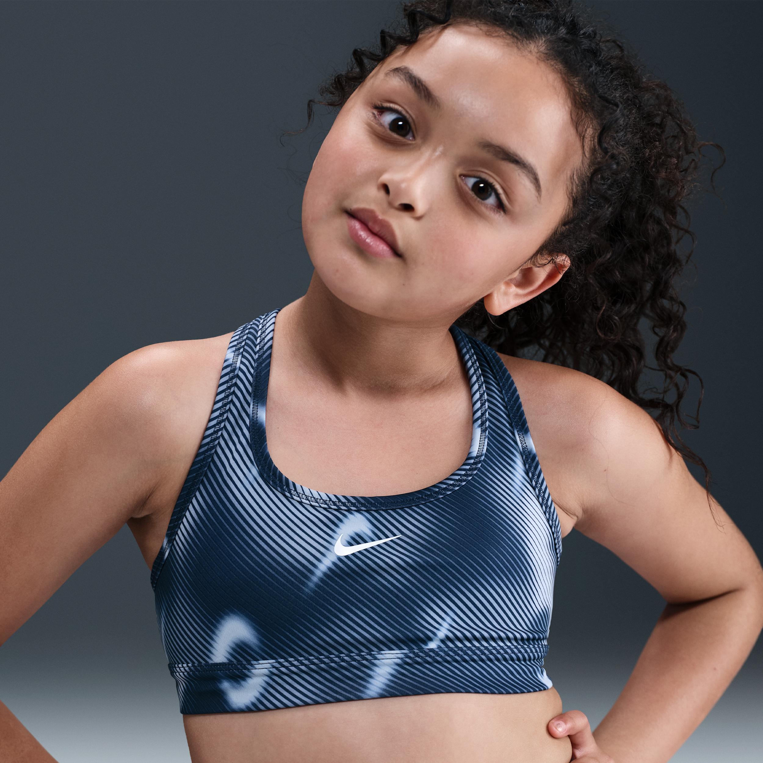 Nike Pro Swoosh Big Kids' (Girls') Sports Bra by NIKE