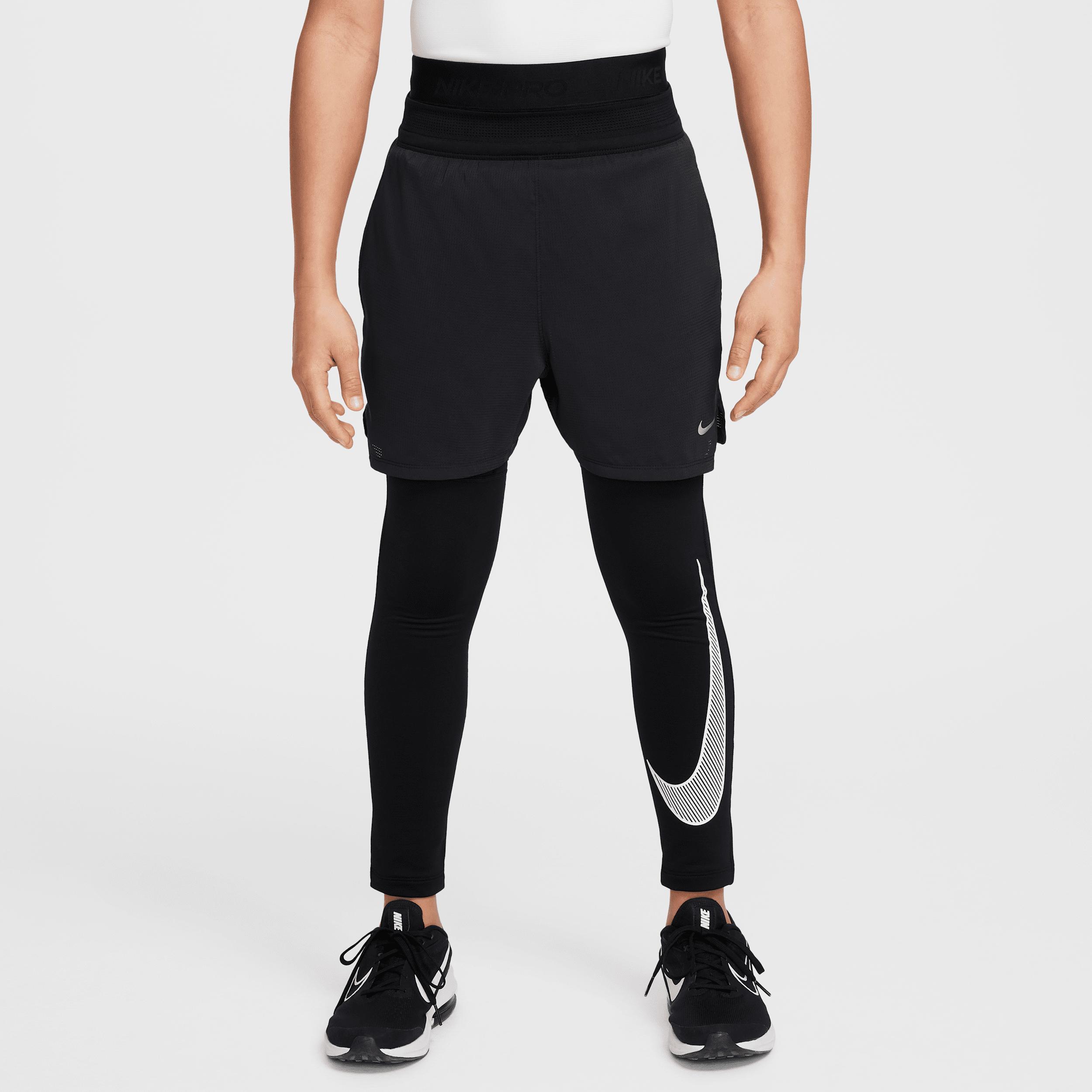 Nike Pro Warm Big Kids' (Boys') Dri-FIT Training Tights by NIKE