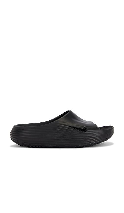 Nike Reactx Rejuven8 Slide in Black by NIKE