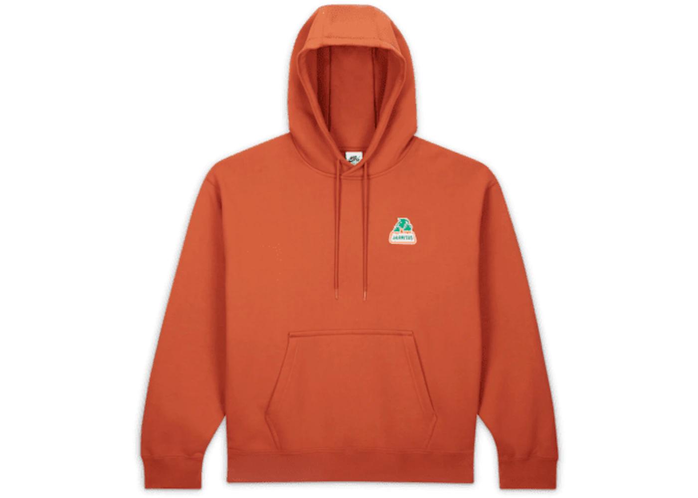 Nike SB x Jarritos Fleece Hoodie Dark Russet by NIKE Nike SB x Jarritos Fleece Hoodie Dark Russet by NIKE
