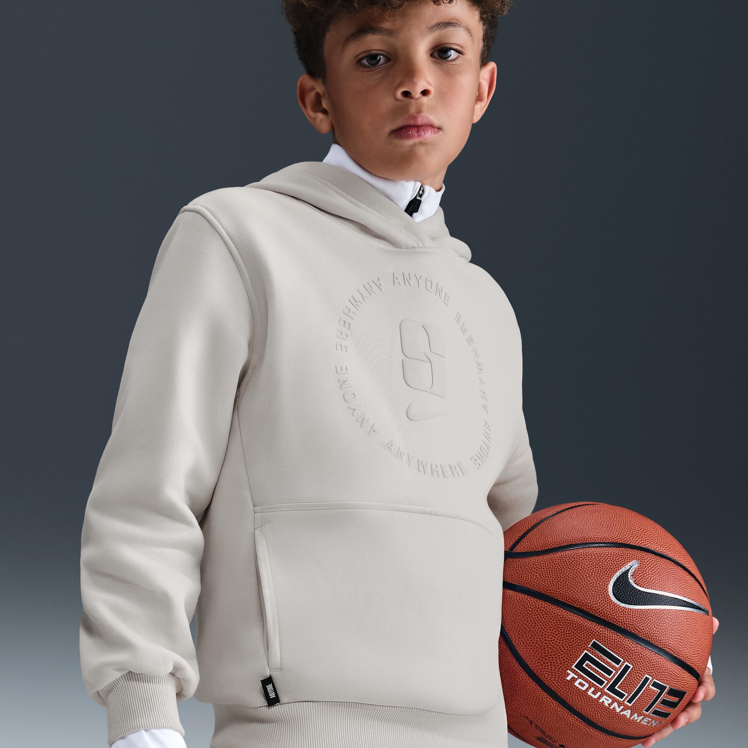 Nike Sabrina Club Fleece Big Kids' Basketball Hoodie by NIKE Nike Sabrina Club Fleece Big Kids' Basketball Hoodie by NIKE