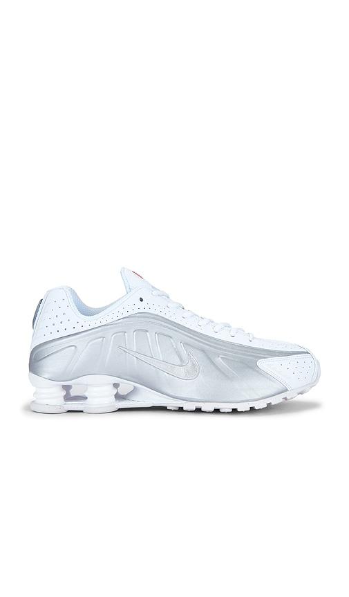 Nike Shox R4 Sneaker in White by NIKE