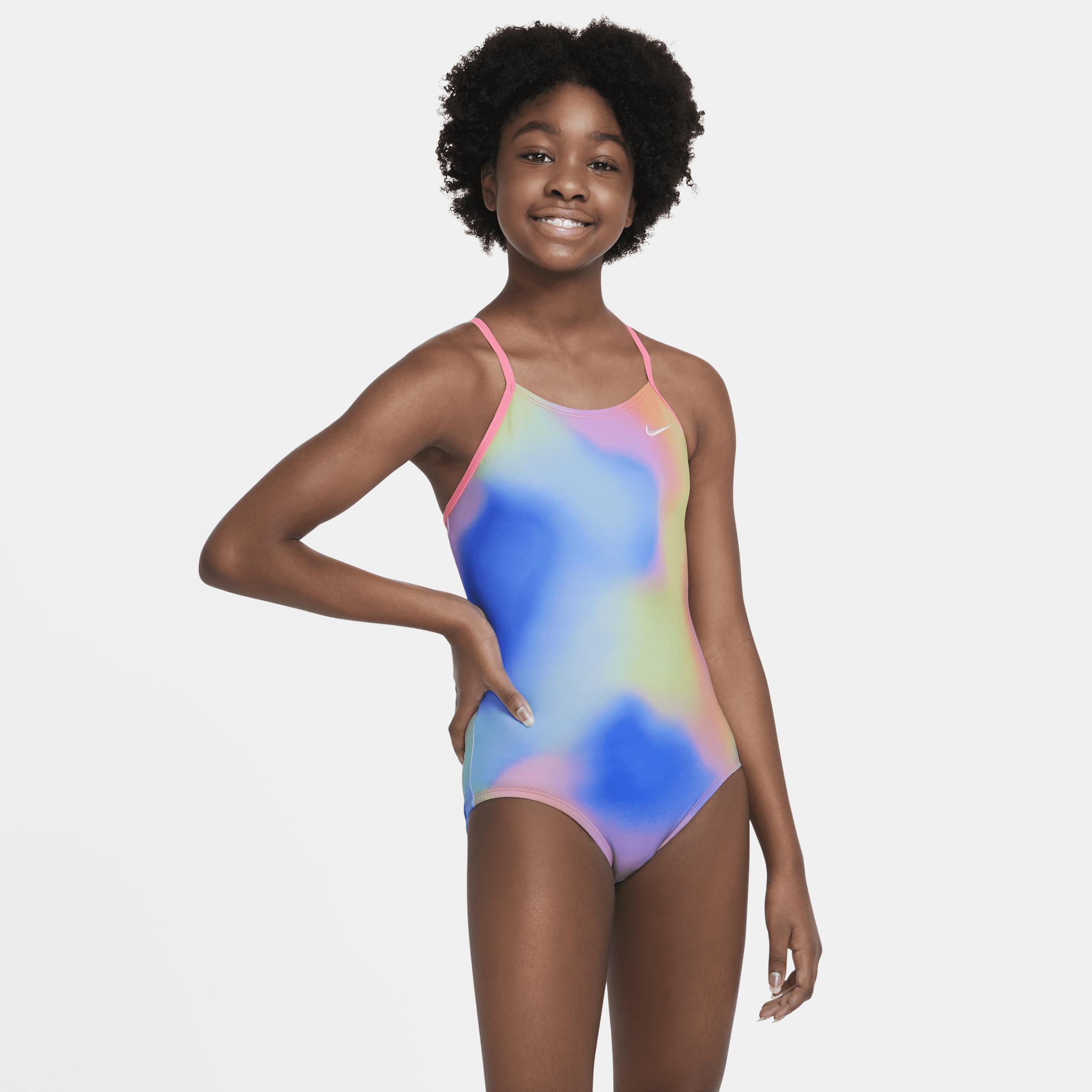 Nike Spectrum Big Kids' (Girls') Crossback 1-Piece Swimsuit by NIKE