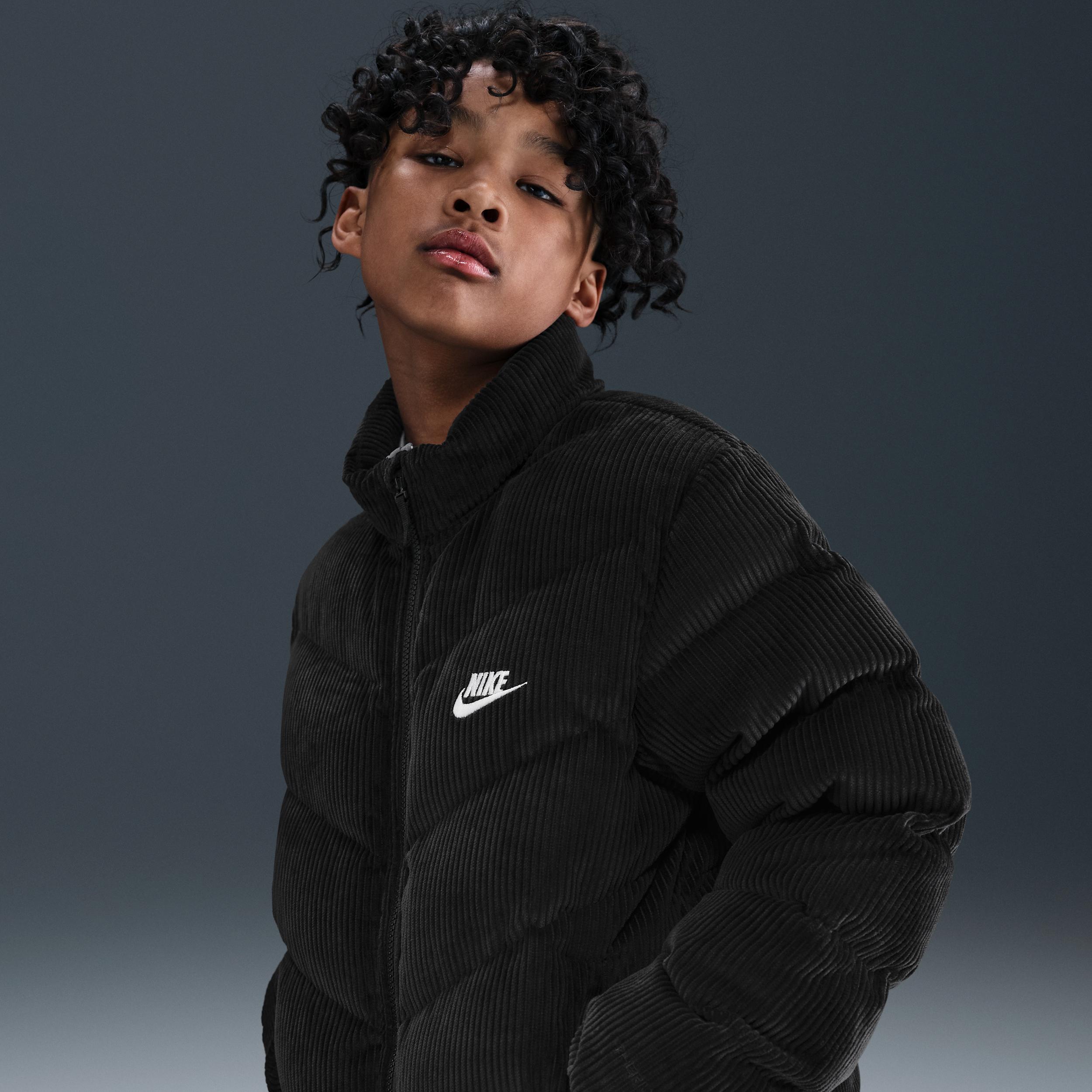 Nike Sportswear All Day Play Big Kids' Therma-FIT Loose-Fit Puffer Jacket by NIKE