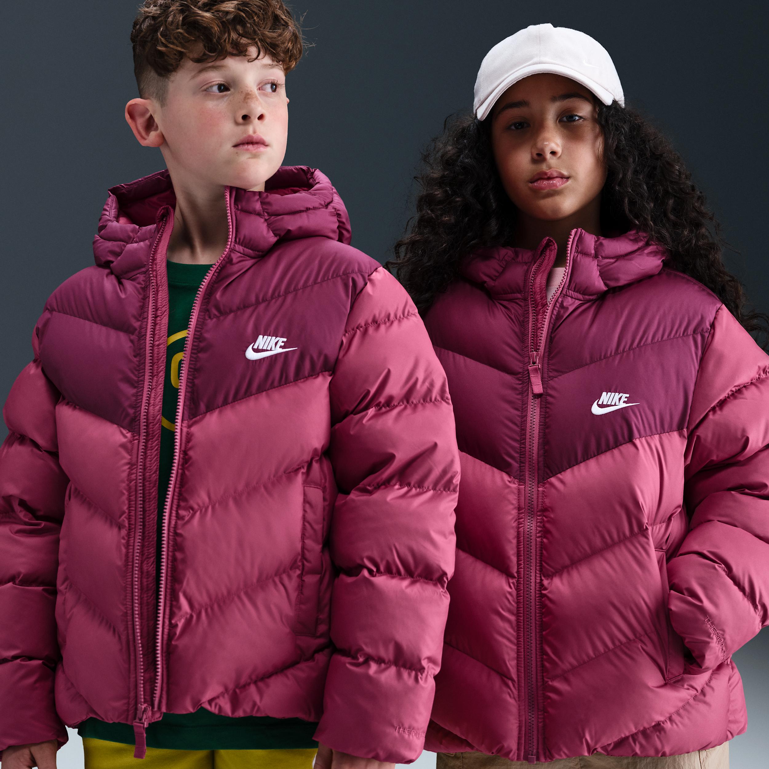 Nike Sportswear All Day Play Big Kids' Therma-FIT Loose-Fit Puffer Jacket by NIKE