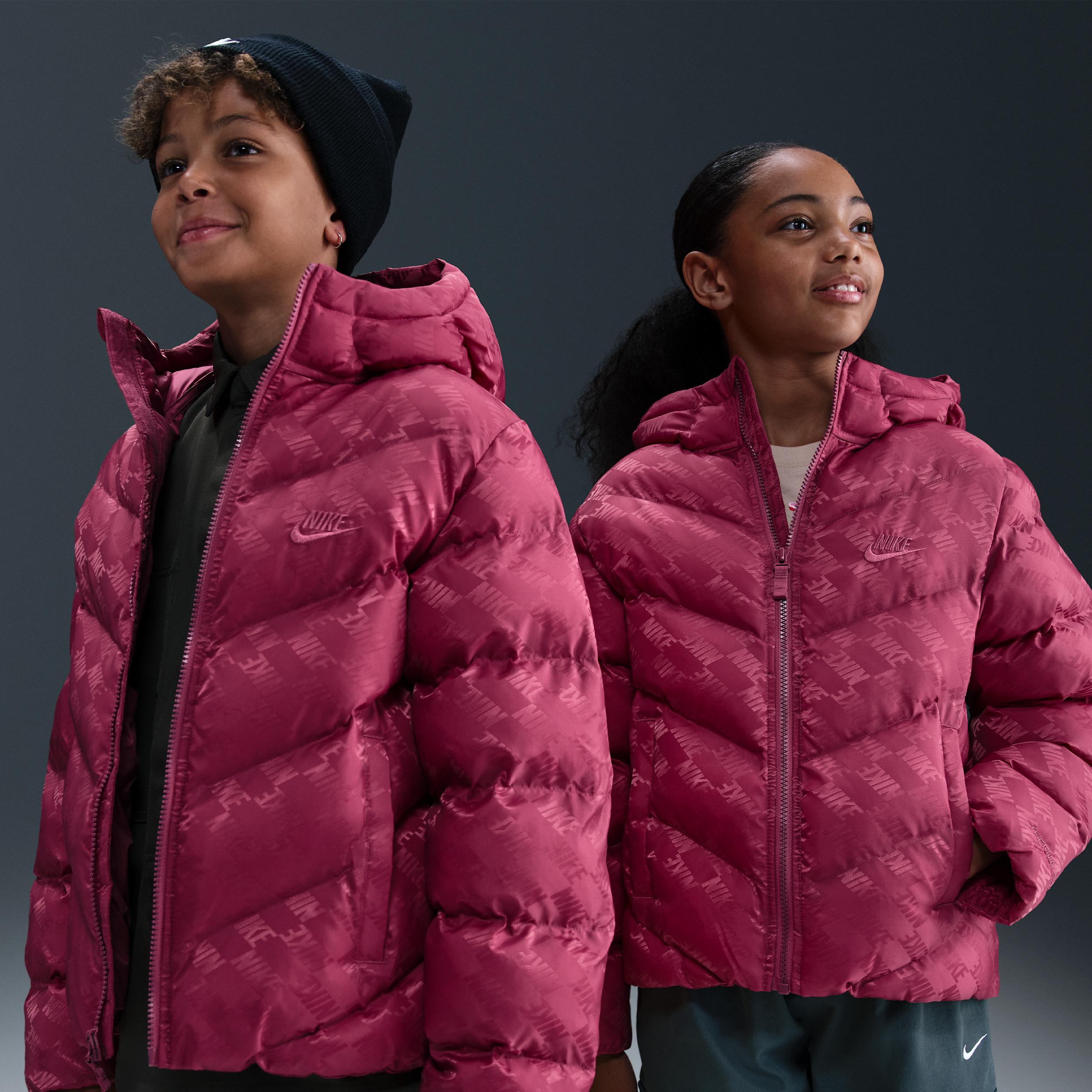 Nike Sportswear All Day Play Big Kids' Therma-FIT Loose-Fit Puffer Jacket by NIKE