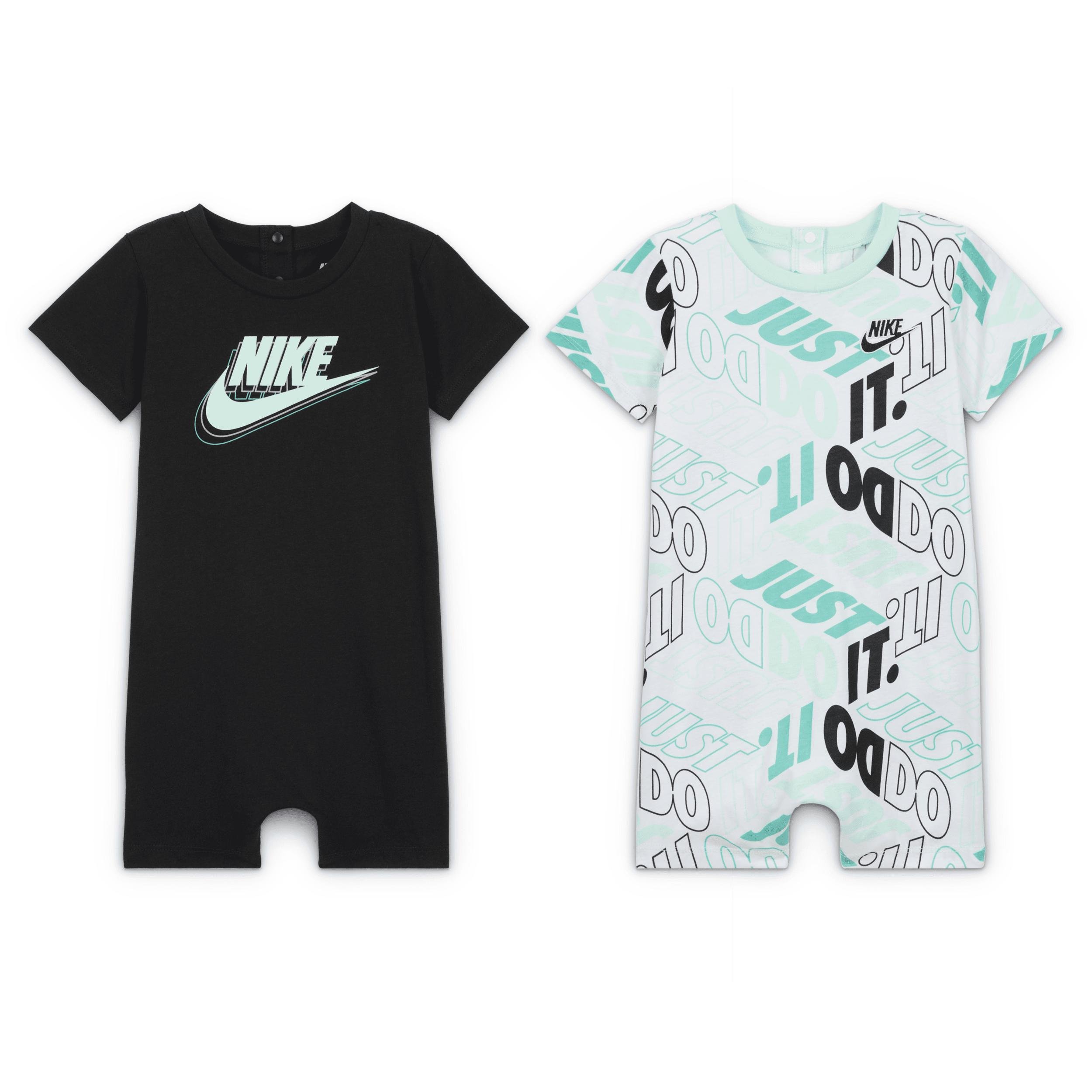 Nike Sportswear Baby (12-24M) 2-Pack Rompers by NIKE