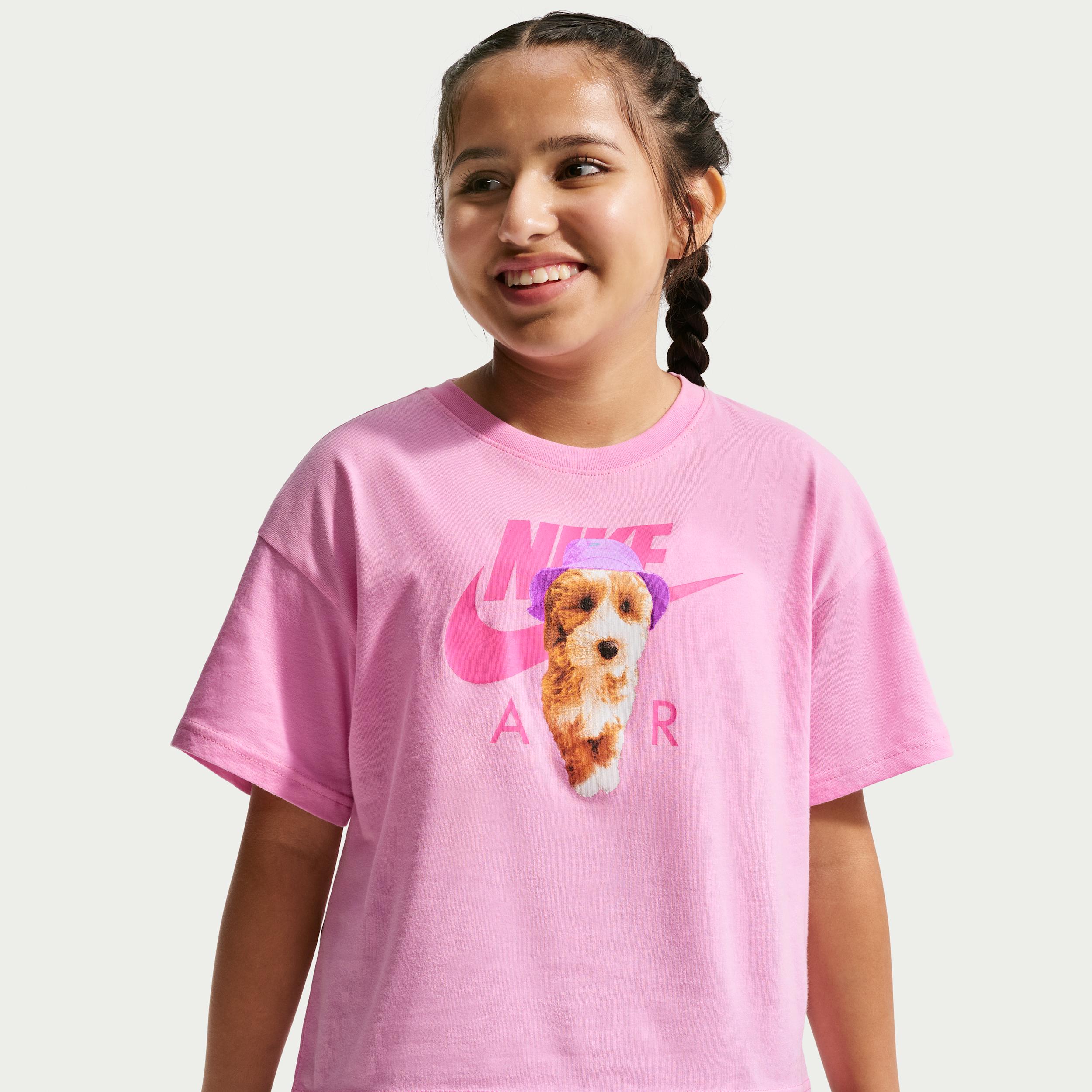 Nike Sportswear Big Kids' (Girls') Boxy T-Shirt by NIKE