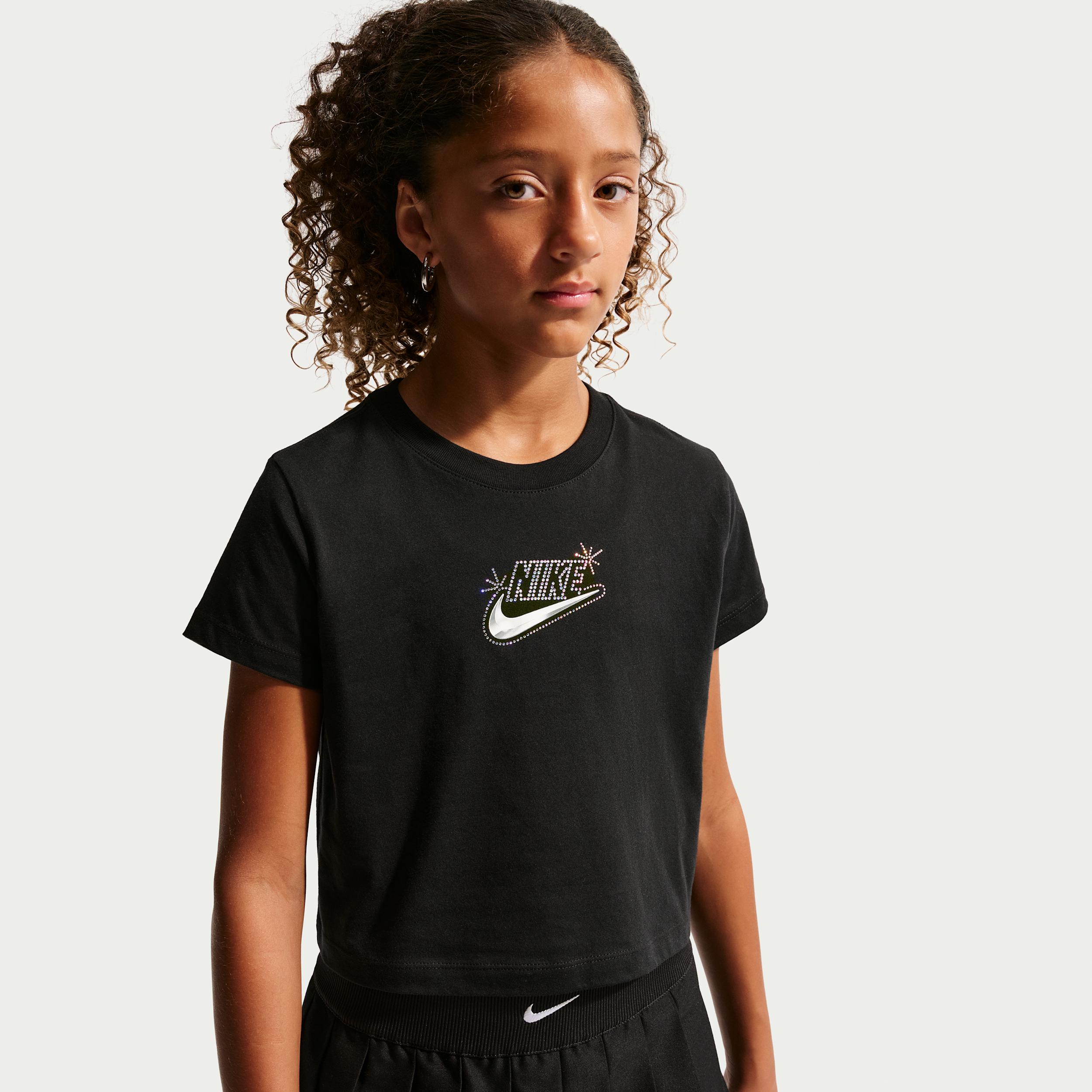 Nike Sportswear Big Kids' (Girls') Cropped T-Shirt by NIKE