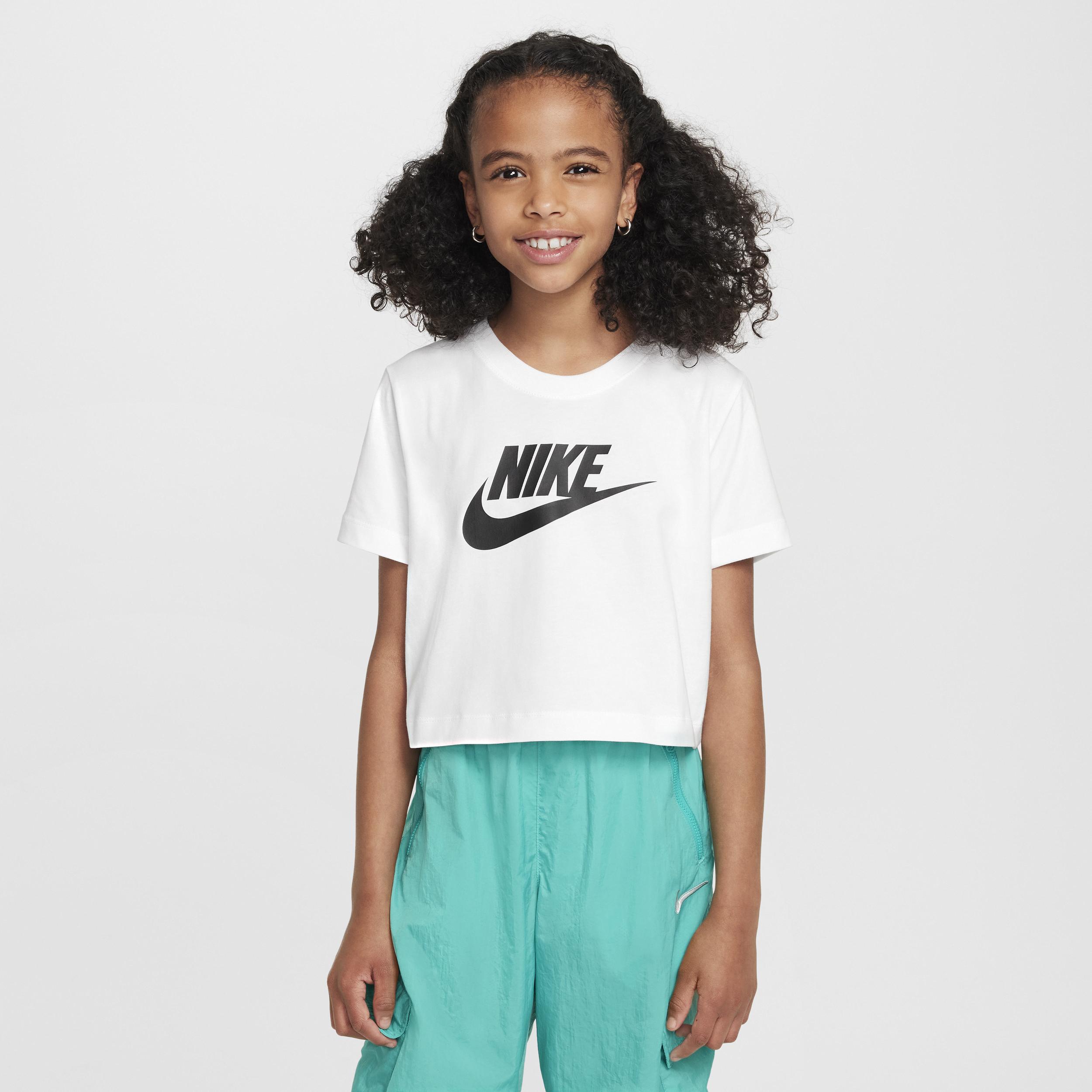 Nike Sportswear Big Kids' (Girls') Cropped T-Shirt by NIKE