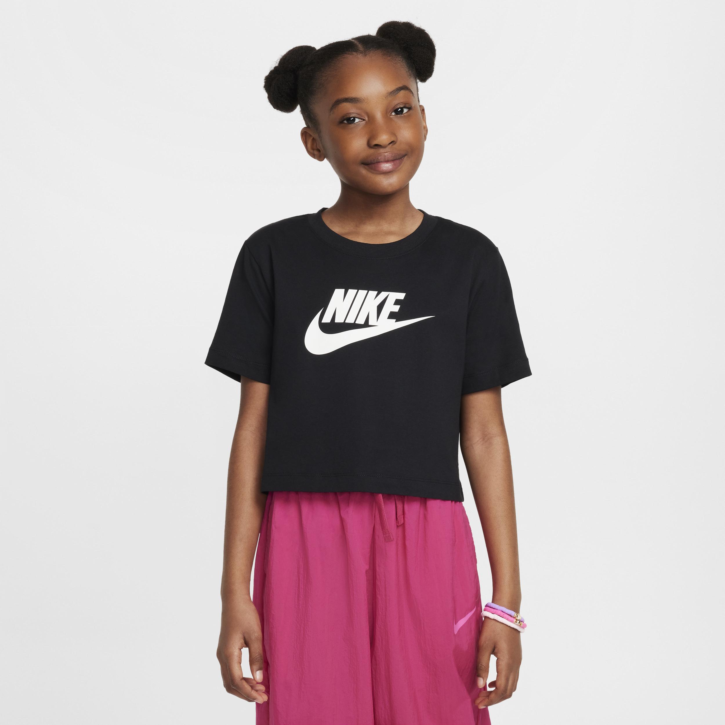 Nike Sportswear Big Kids' (Girls') Cropped T-Shirt by NIKE