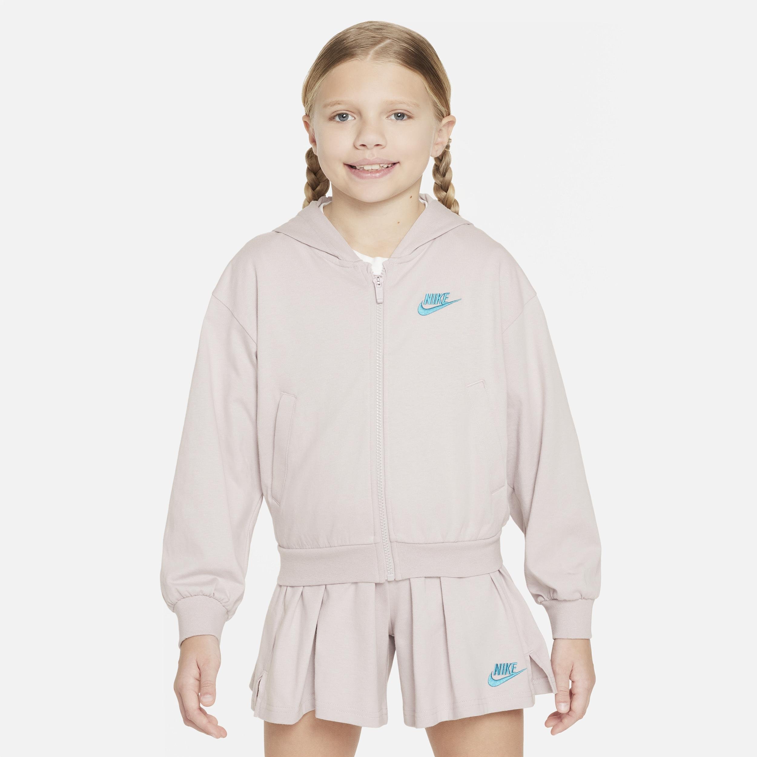 Nike Sportswear Big Kids' (Girls') Full-Zip Hoodie by NIKE