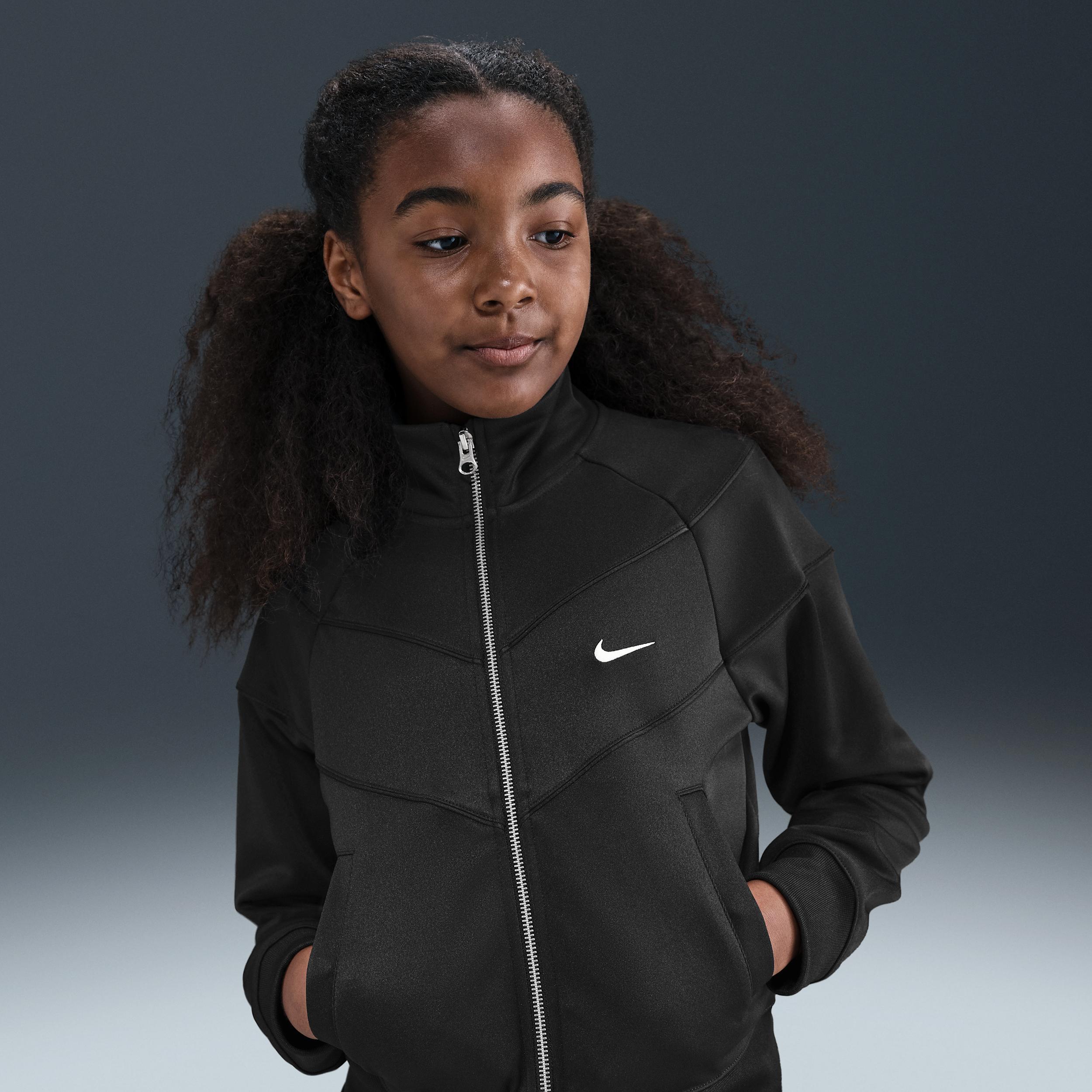 Nike Sportswear Big Kids' (Girls') Knit Track Jacket by NIKE