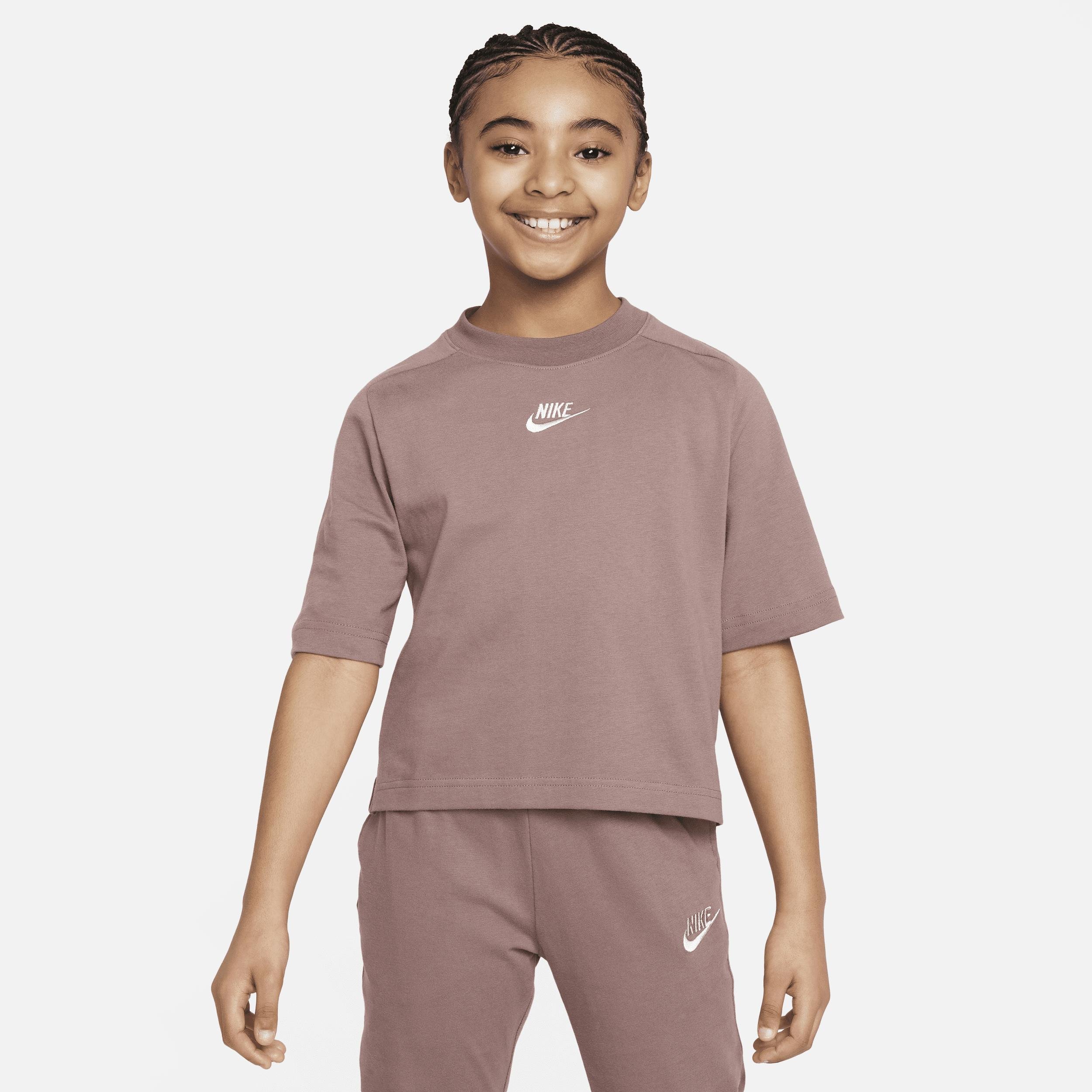 Nike Sportswear Big Kids' (Girls') Short-Sleeve Top by NIKE
