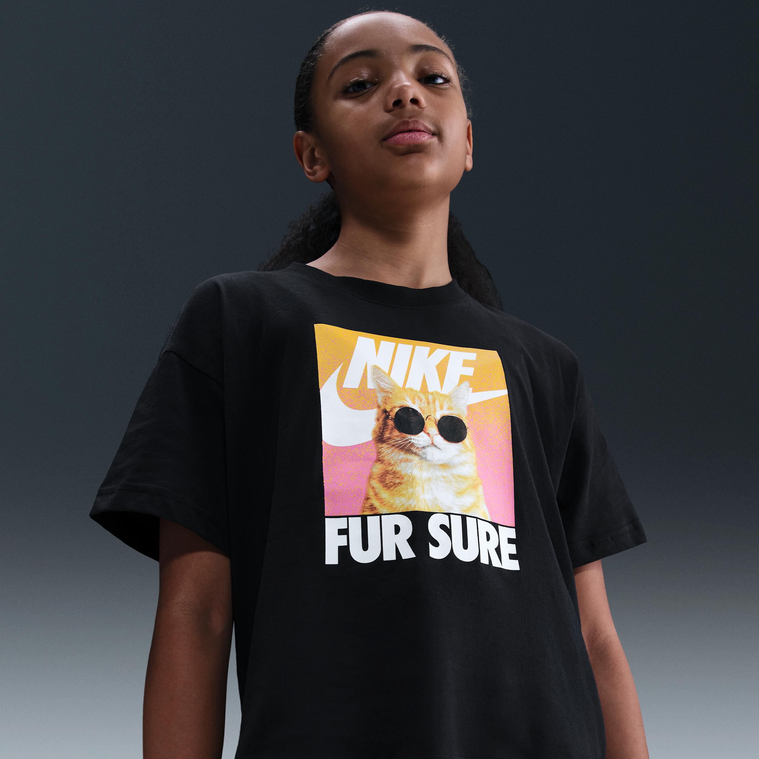 Nike Sportswear Big Kids' (Girls') T-Shirt by NIKE