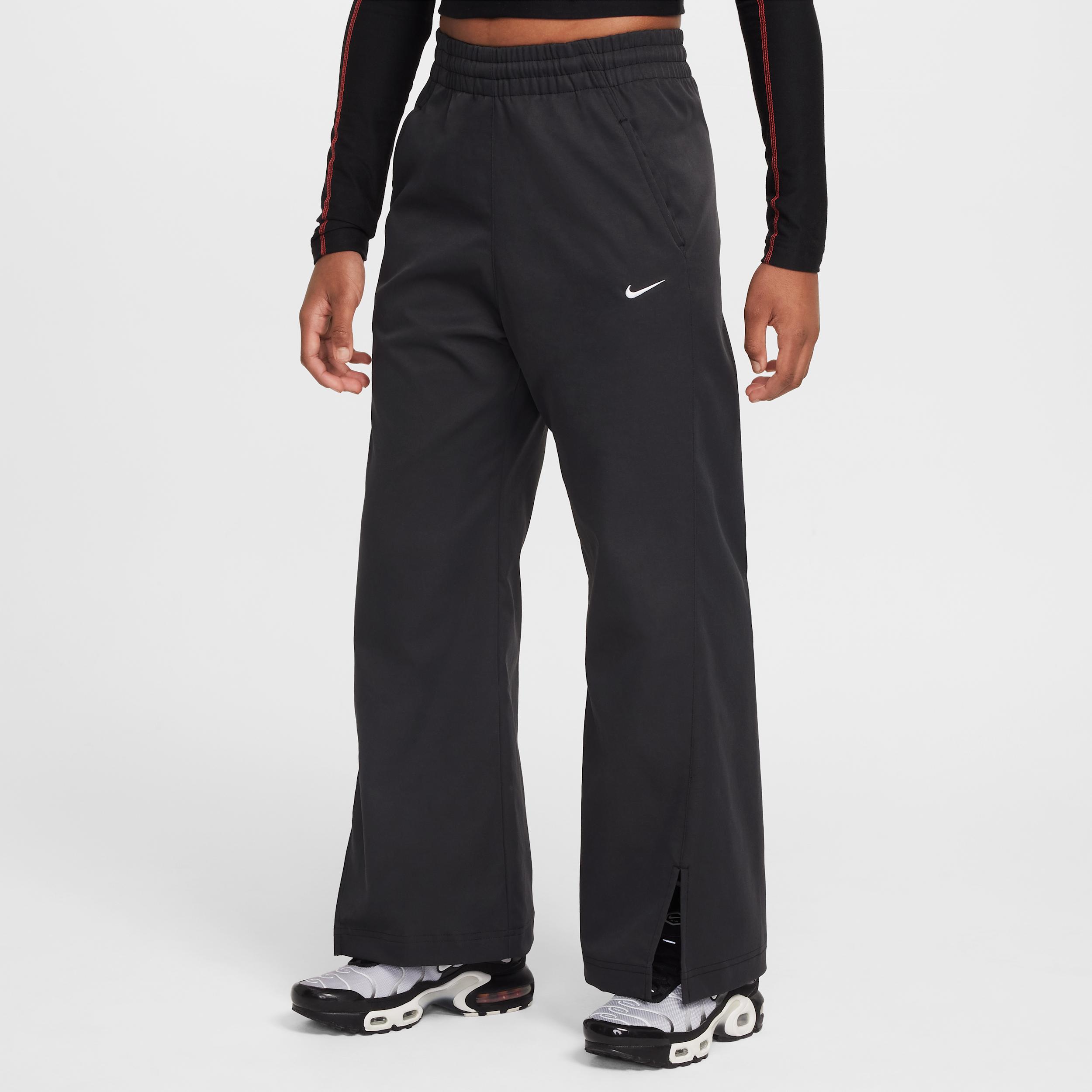 Nike Sportswear Big Kids' (Girls') Woven Wide-Leg Pants by NIKE
