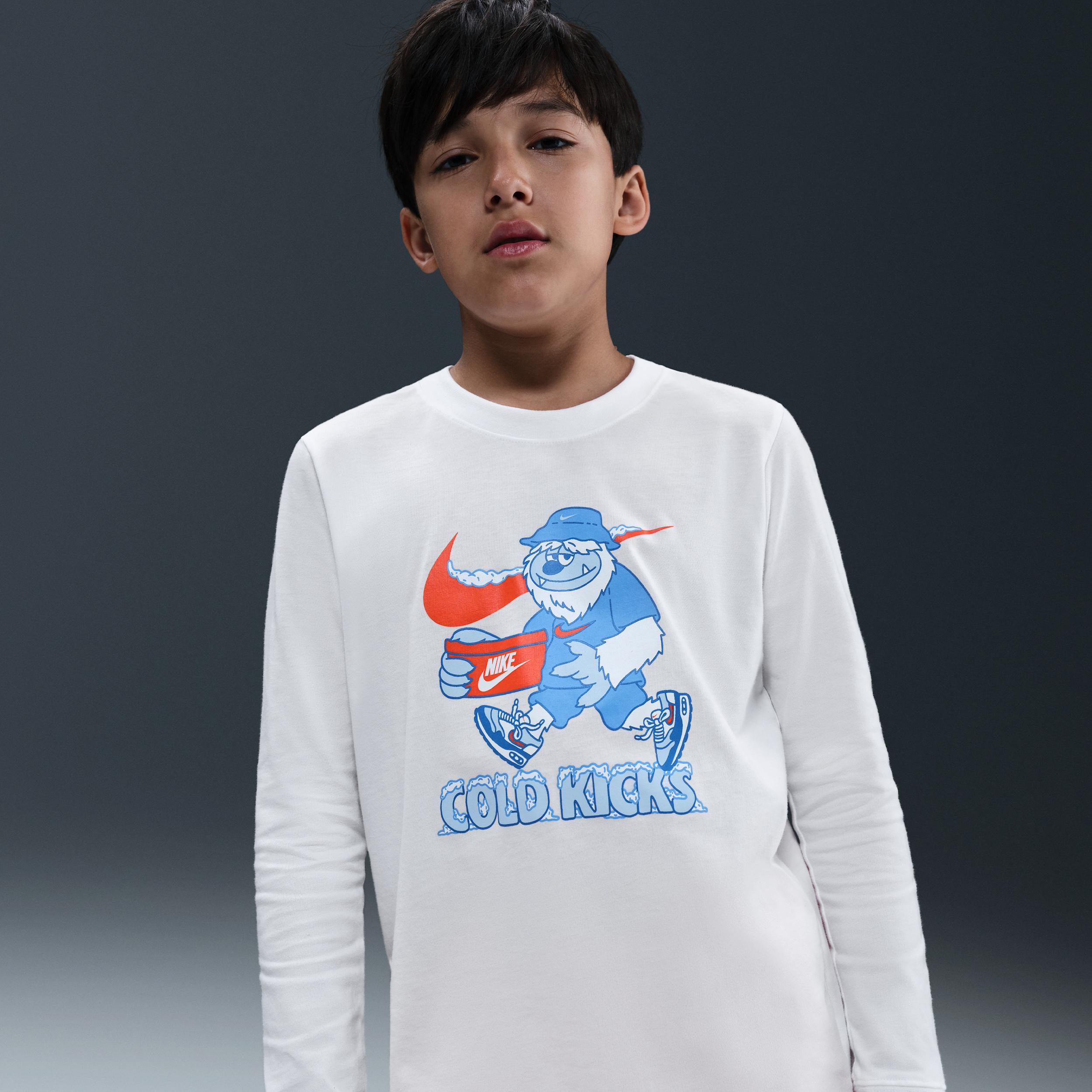 Nike Sportswear Big Kids' Long-Sleeve T-Shirt by NIKE