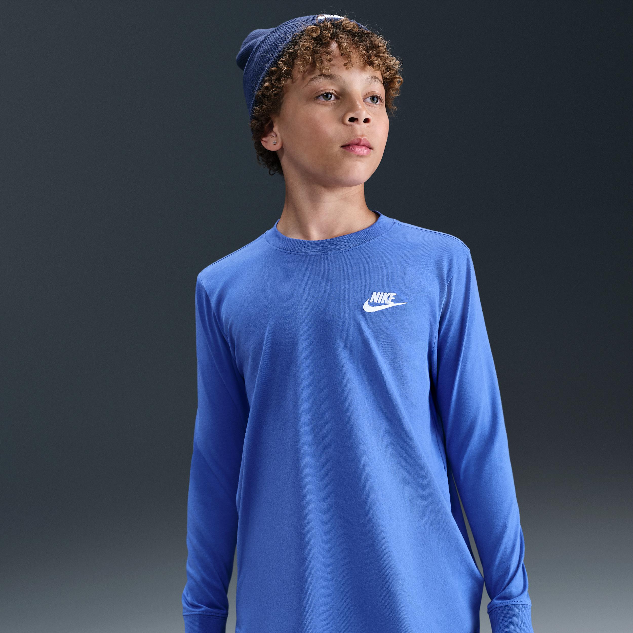 Nike Sportswear Big Kids' Long-Sleeve T-Shirt by NIKE