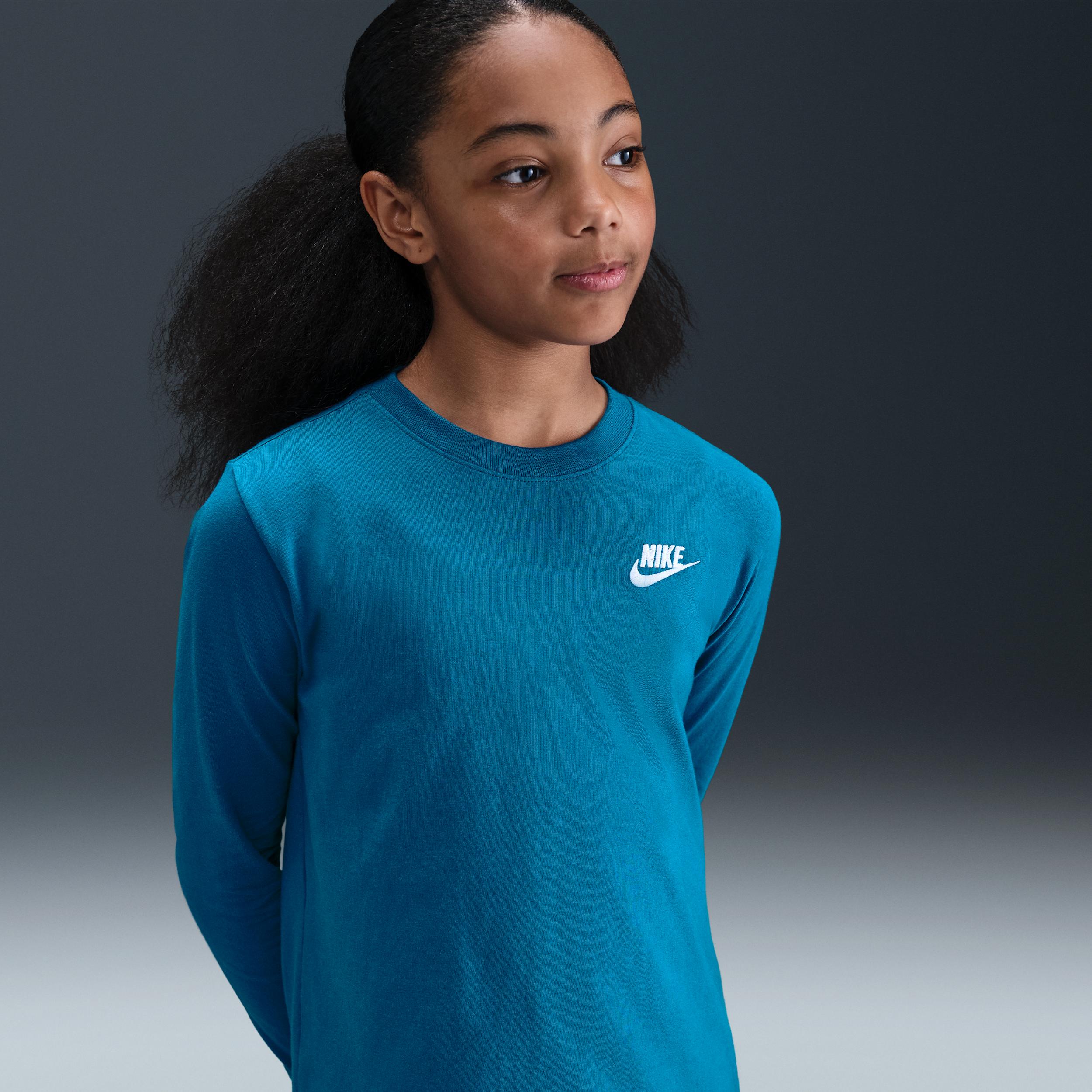 Nike Sportswear Big Kids' Long-Sleeve T-Shirt by NIKE