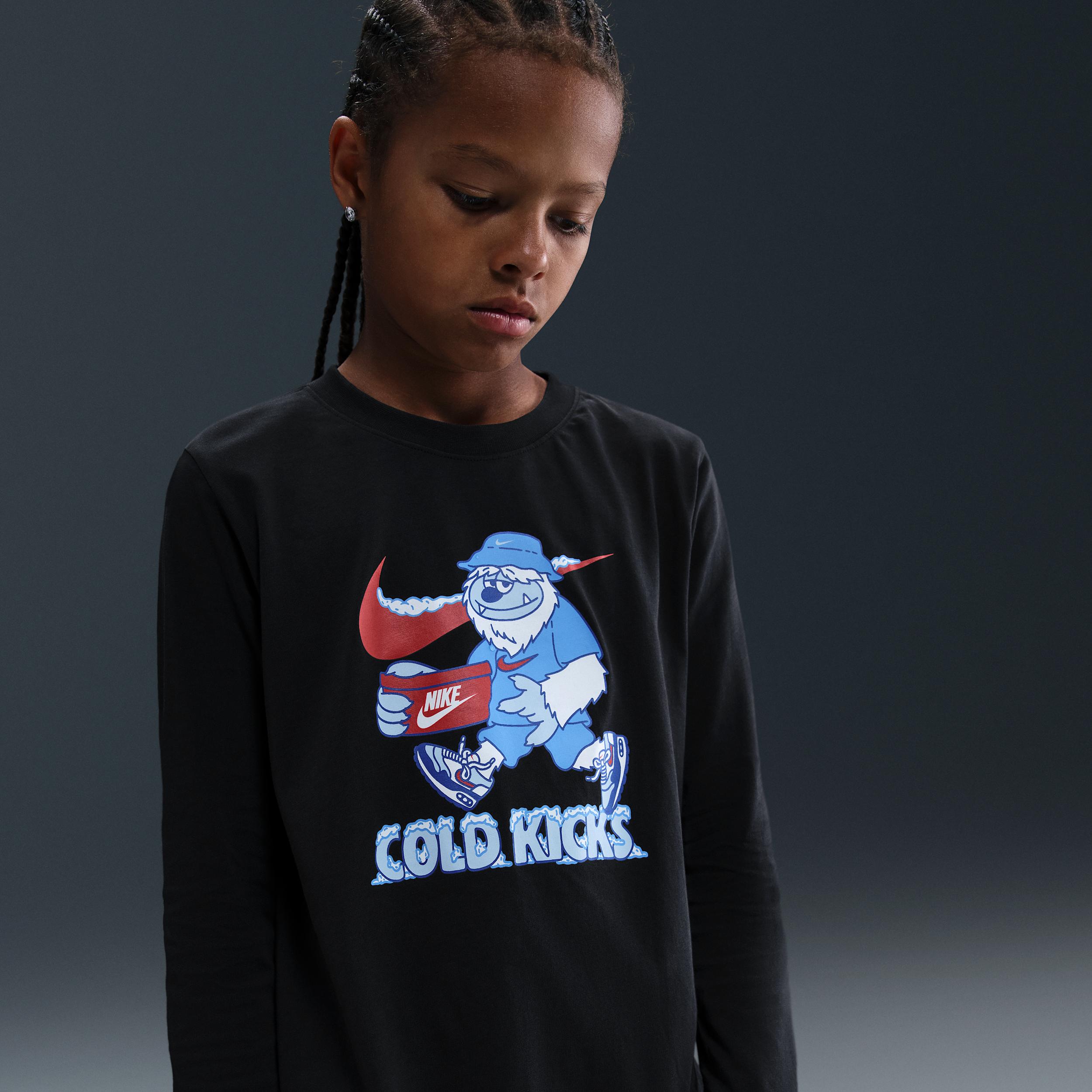 Nike Sportswear Big Kids' Long-Sleeve T-Shirt by NIKE