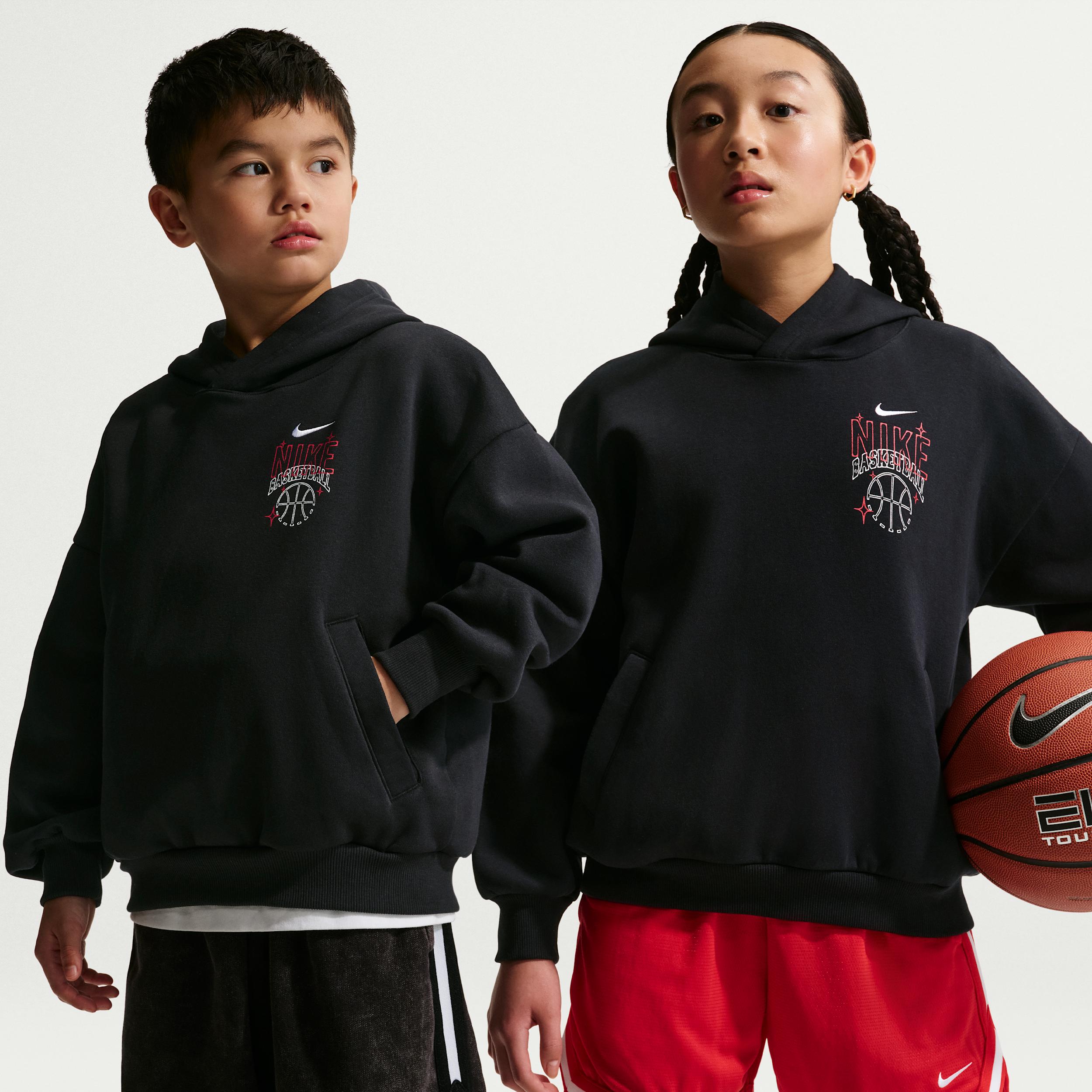 Nike Sportswear Big Kids' Oversized Fleece Basketball Hoodie by NIKE