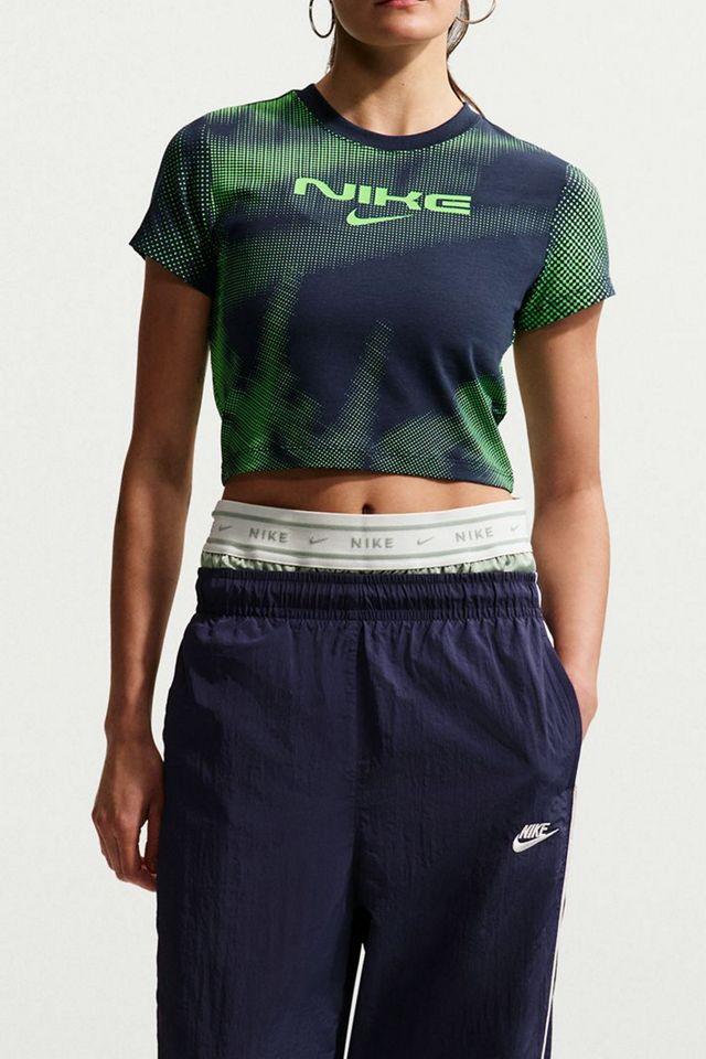 Nike Sportswear Chill Knit Graphic Crop Tee by NIKE