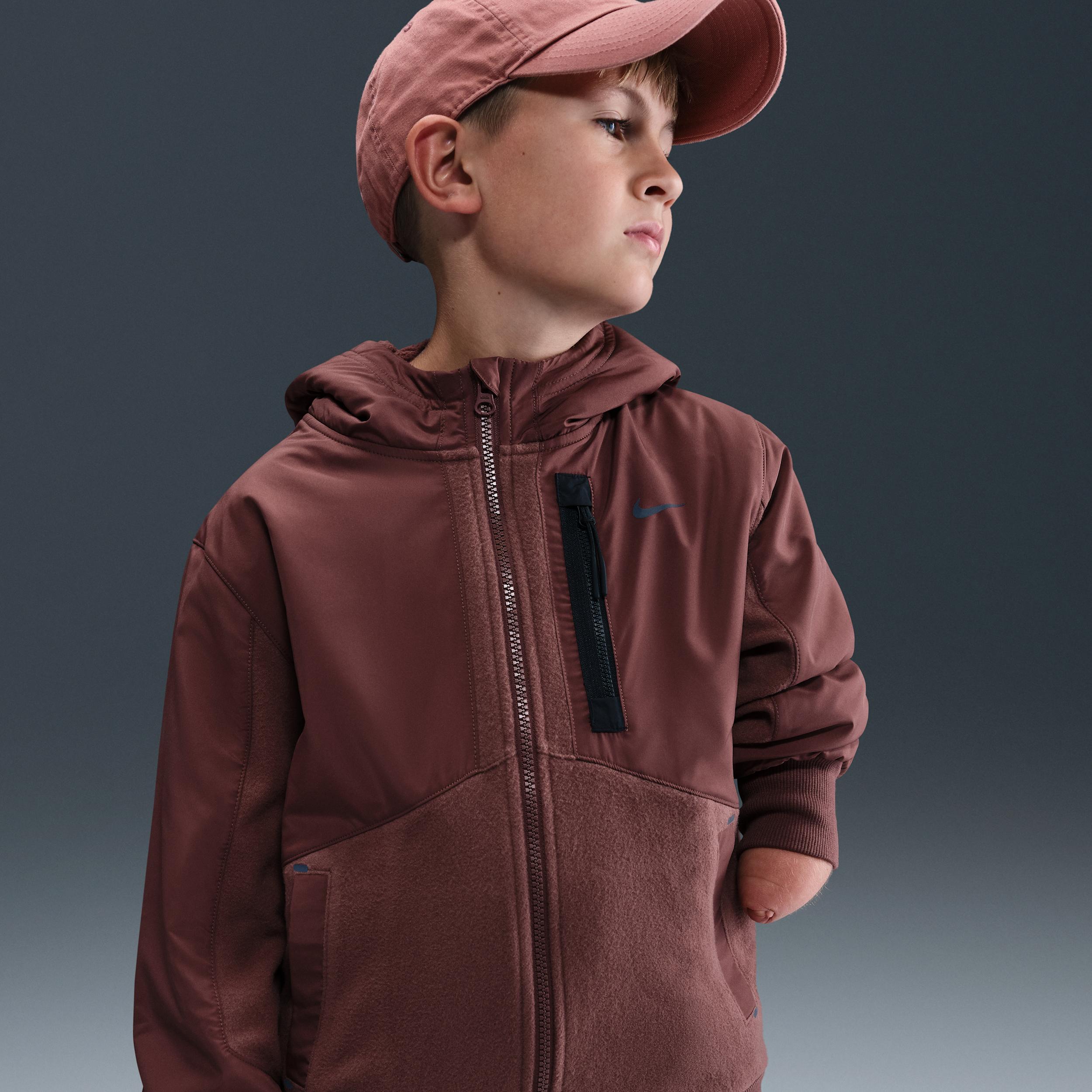 Nike Sportswear City Utility EasyOn Big Kids' Therma-FIT Winterized Jacket by NIKE