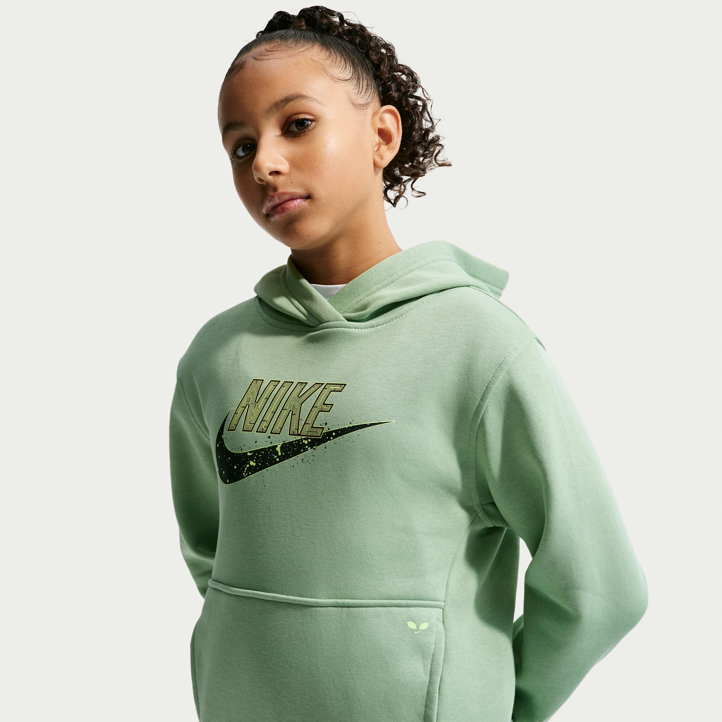 Nike Sportswear Club "Alien" Big Kids' Fleece Hoodie by NIKE