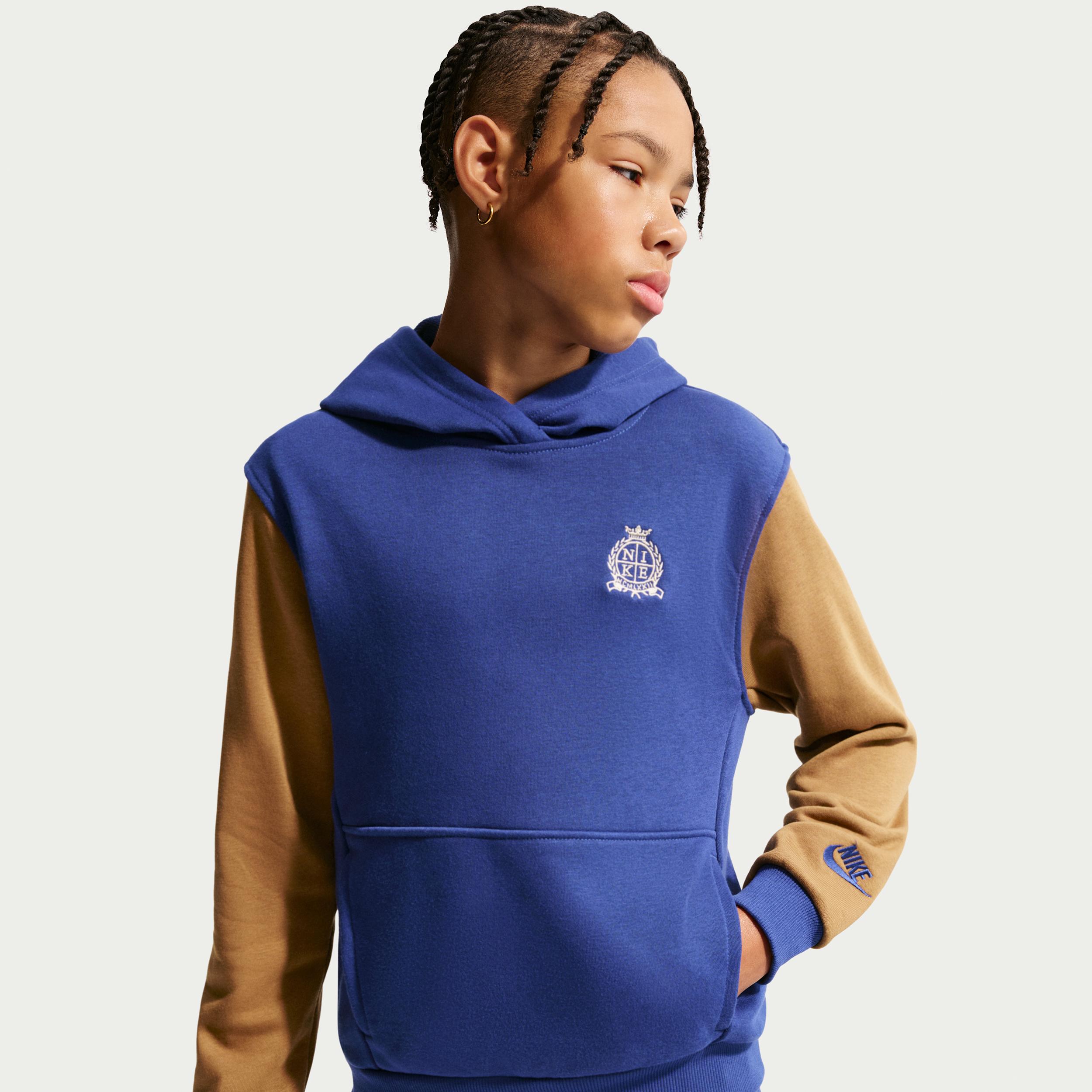 Nike Sportswear Club Big Kids' French Terry Hoodie by NIKE