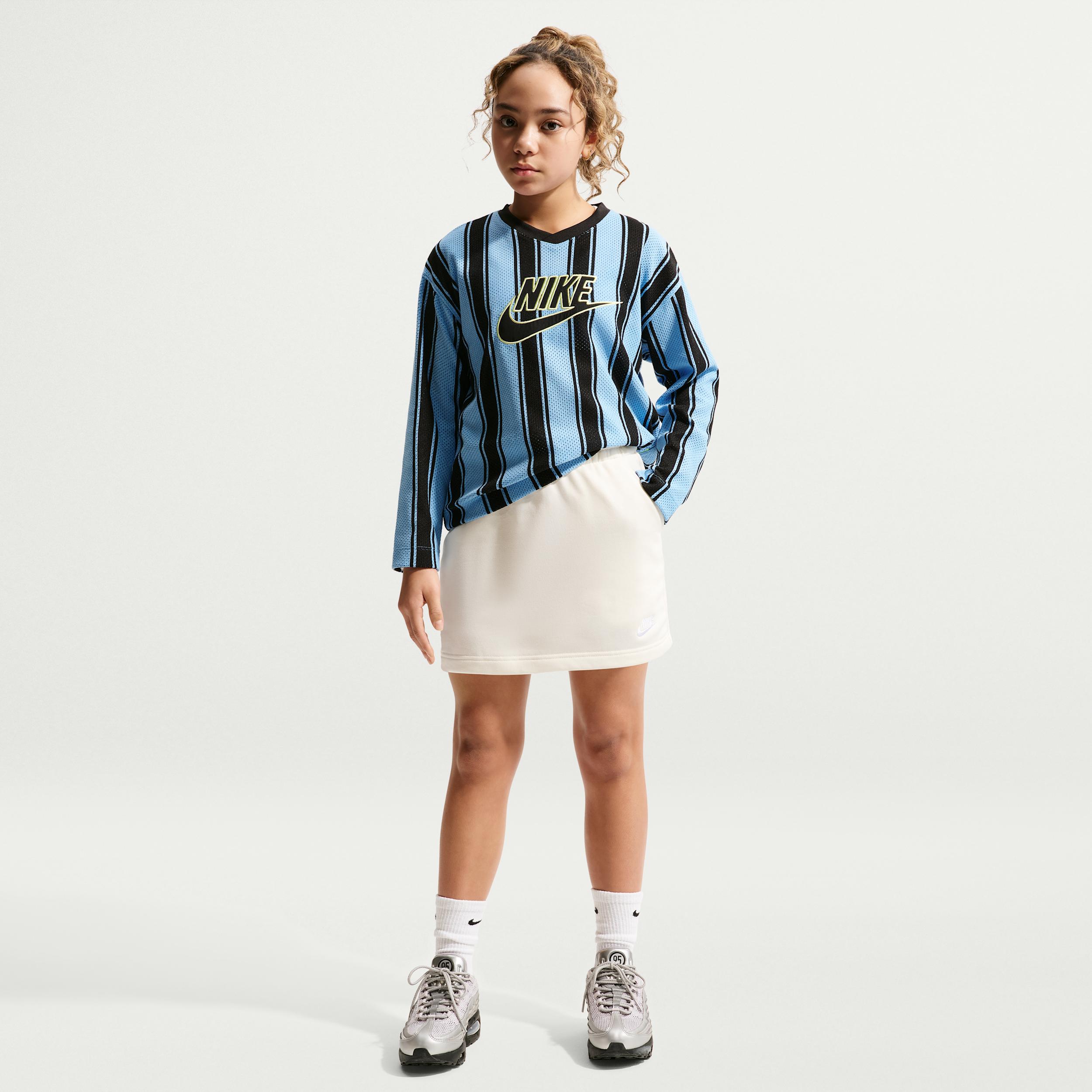 Nike Sportswear Club Big Kids' (Girls') French Terry Skirt by NIKE
