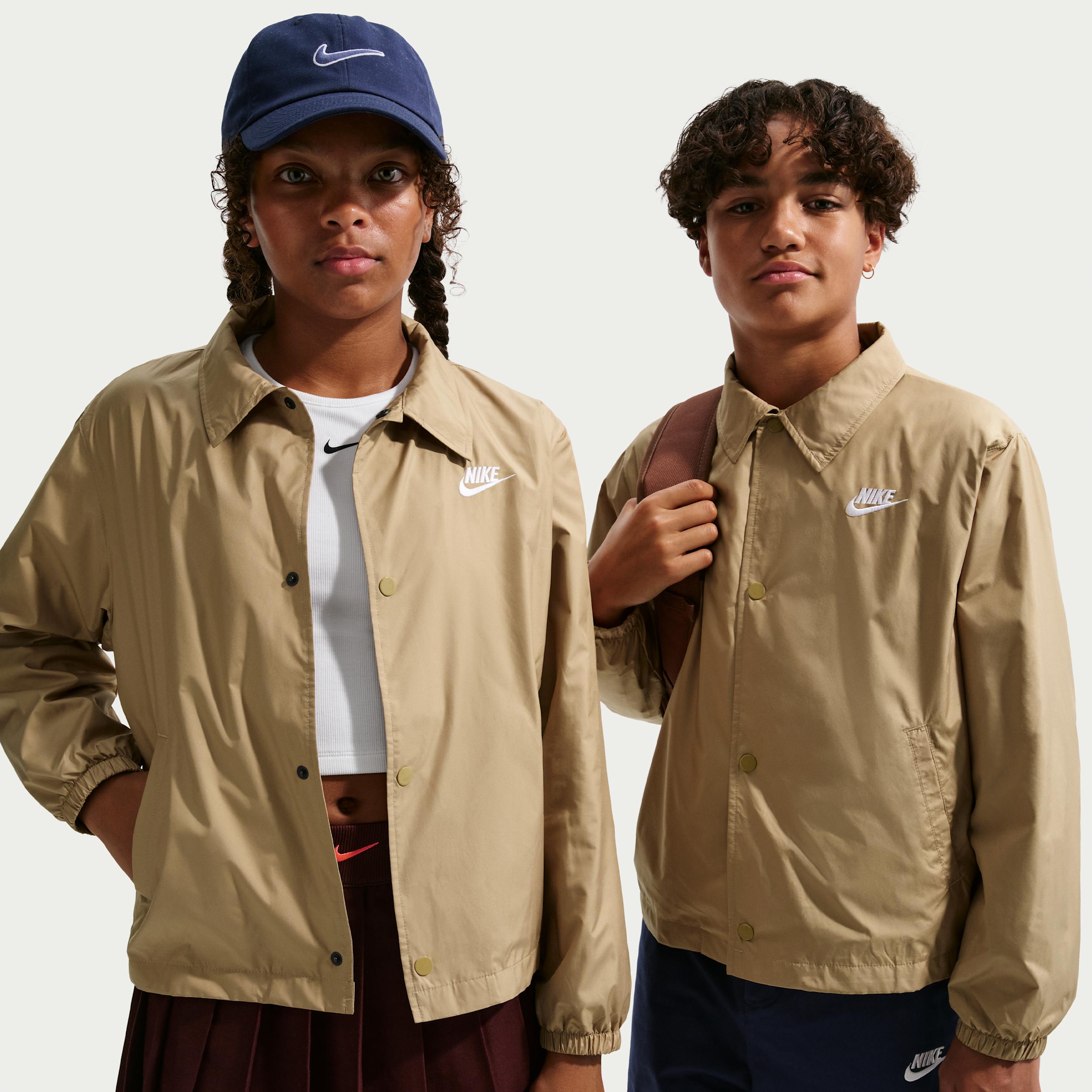 Nike Sportswear Club Big Kids' Repel Coaches' Jacket by NIKE
