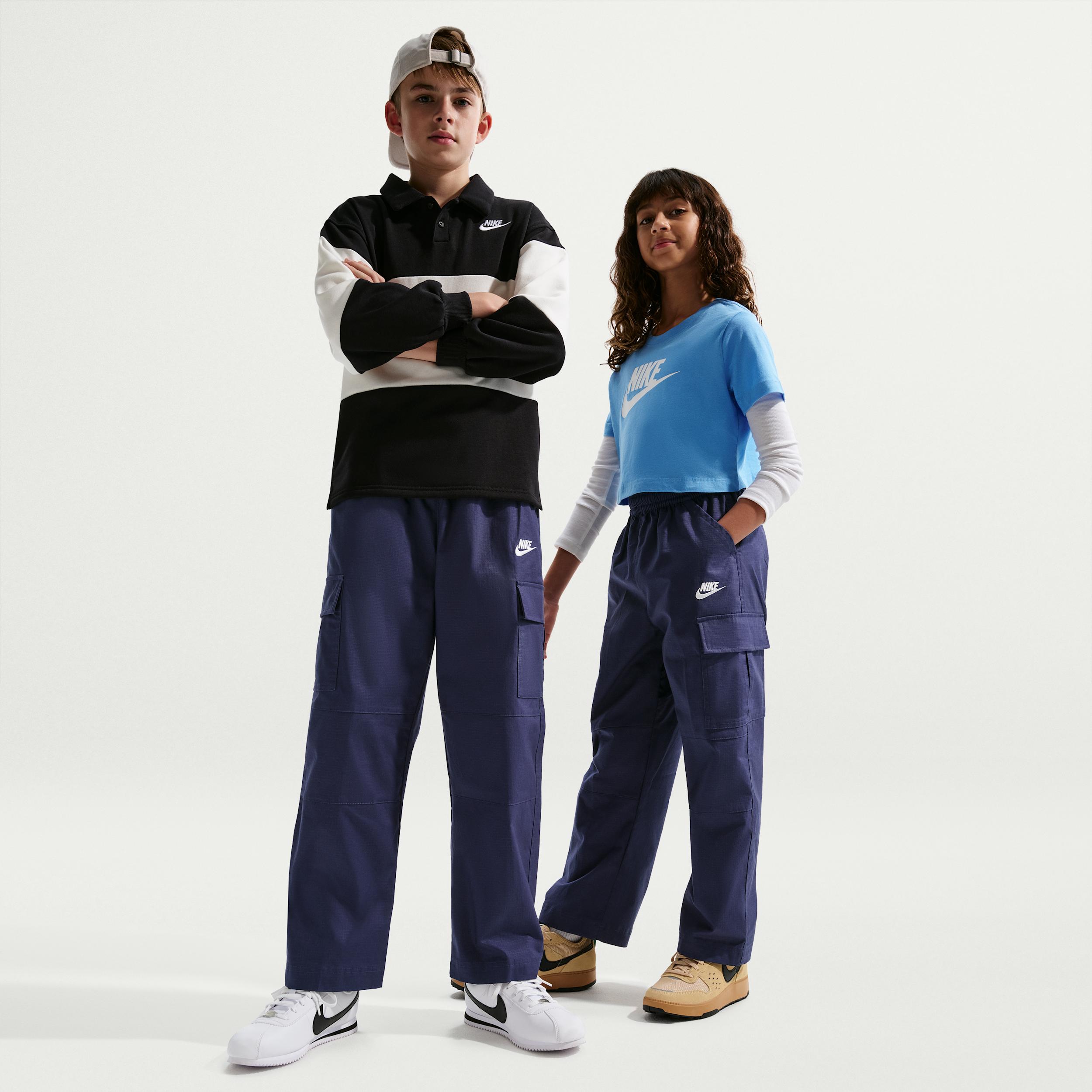 Nike Sportswear Club Big Kids' Woven Cargo Pants by NIKE