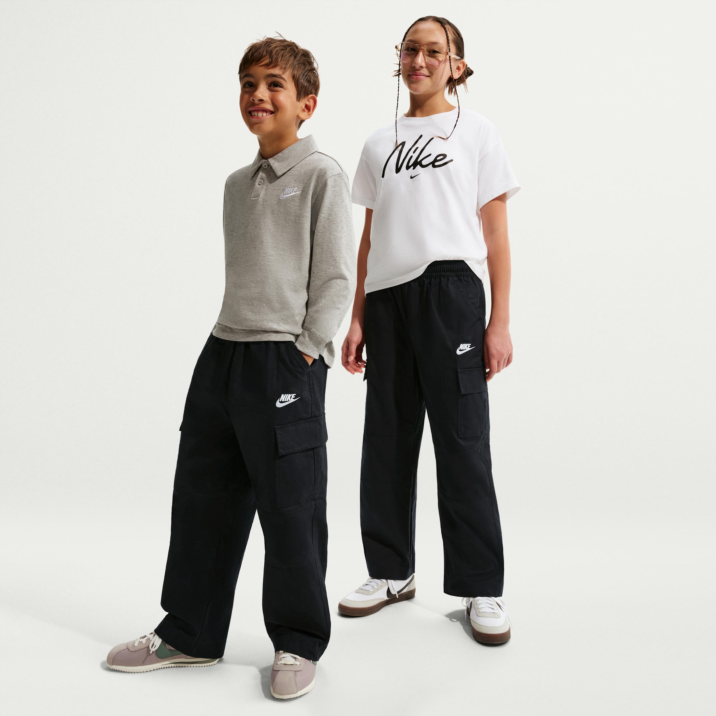 Nike Sportswear Club Big Kids' Woven Cargo Pants by NIKE