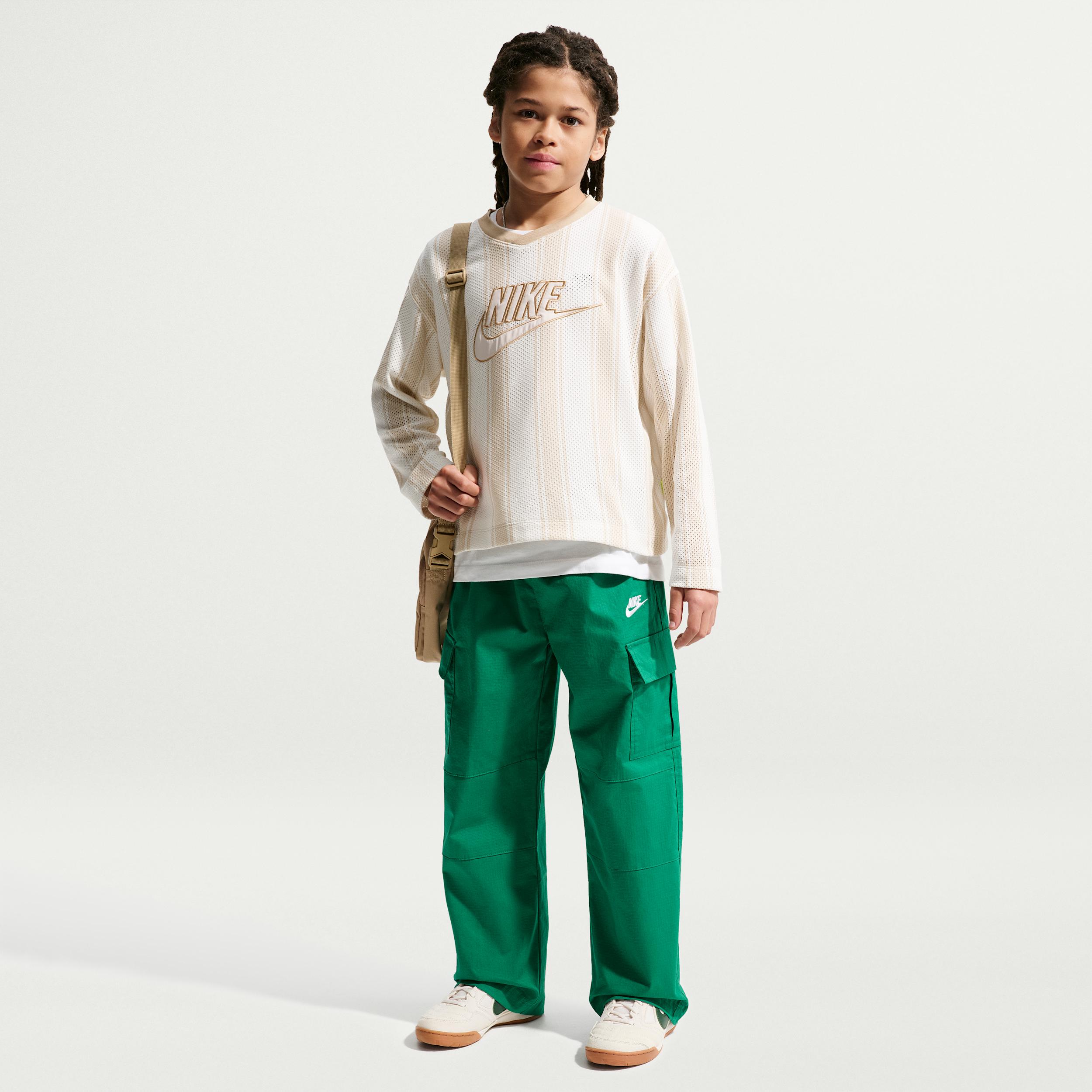 Nike Sportswear Club Big Kids' Woven Cargo Pants by NIKE