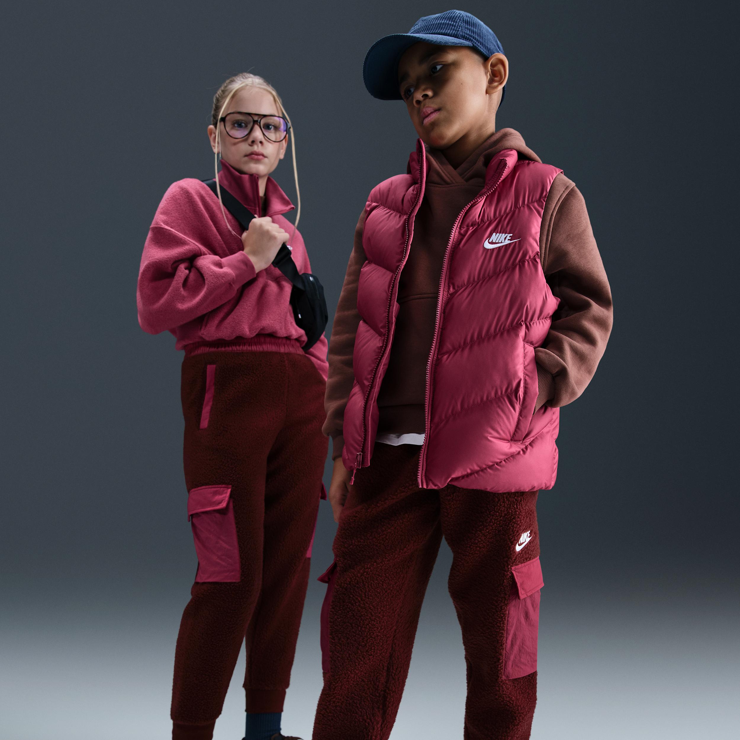 Nike Sportswear Club Fleece Big Kids' Cargo Pants by NIKE