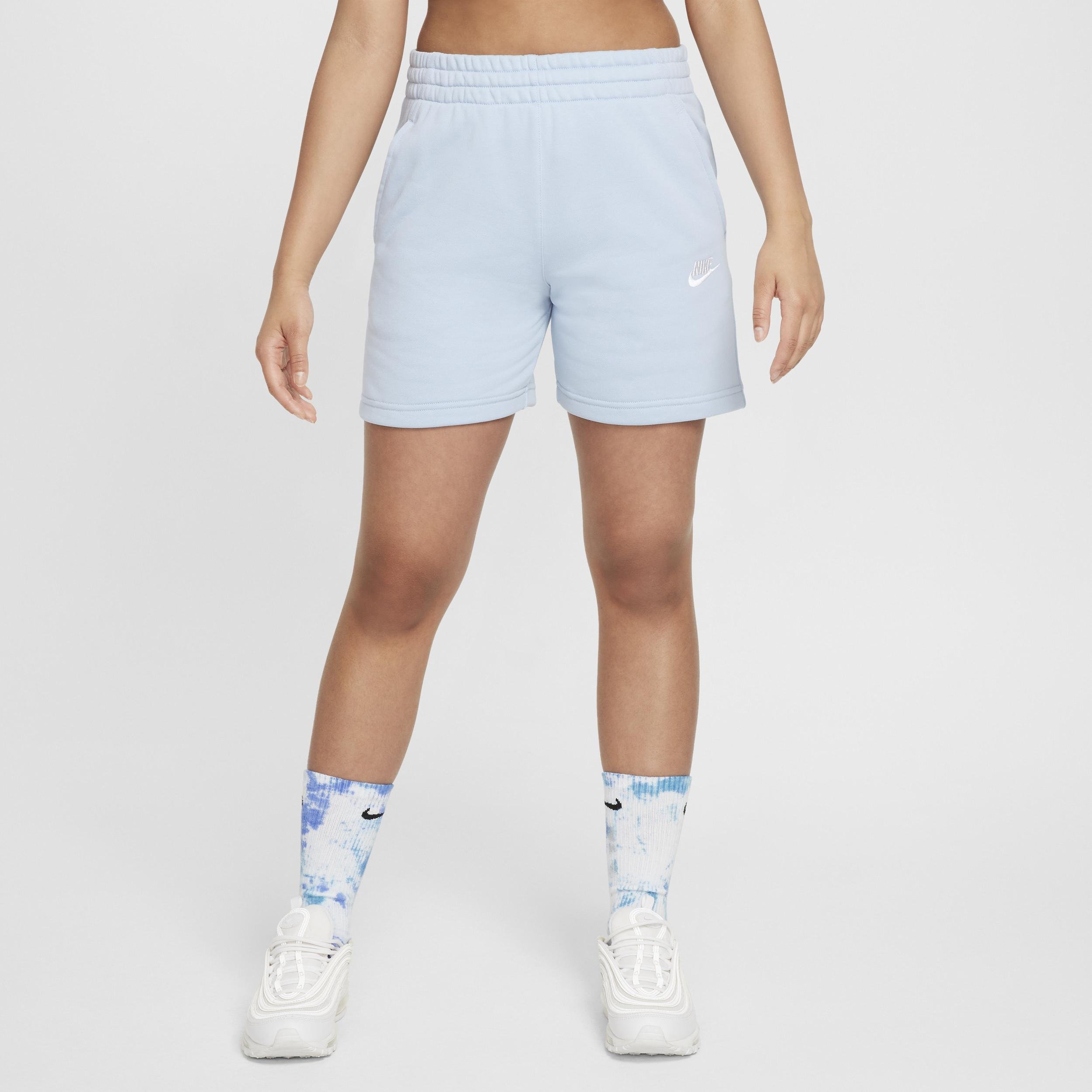 Nike Sportswear Club Fleece Big Kids' (Girls') 5" French Terry Shorts by NIKE