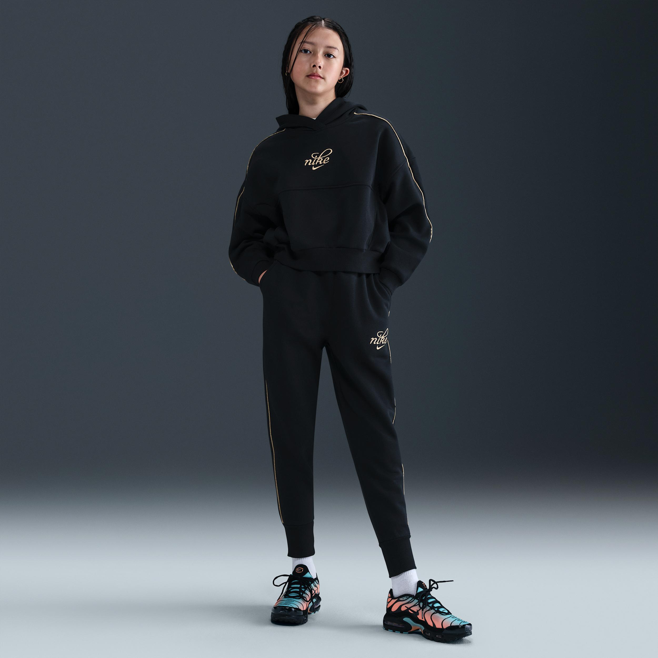 Nike Sportswear Club Fleece Big Kids' (Girls') Oversized Jogger Pants by NIKE