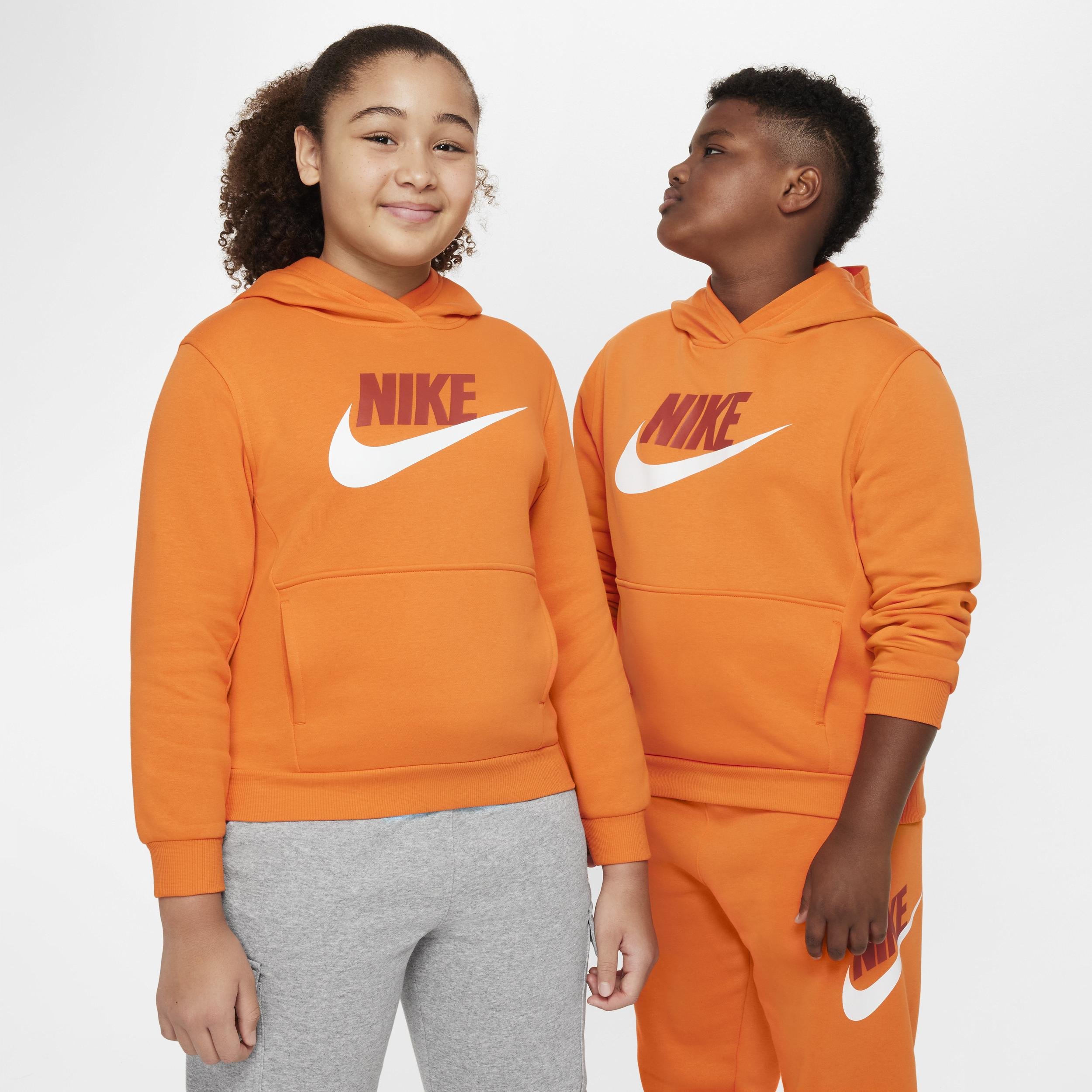 Nike Sportswear Club Fleece Big Kids' Hoodie (Extended Size) by NIKE
