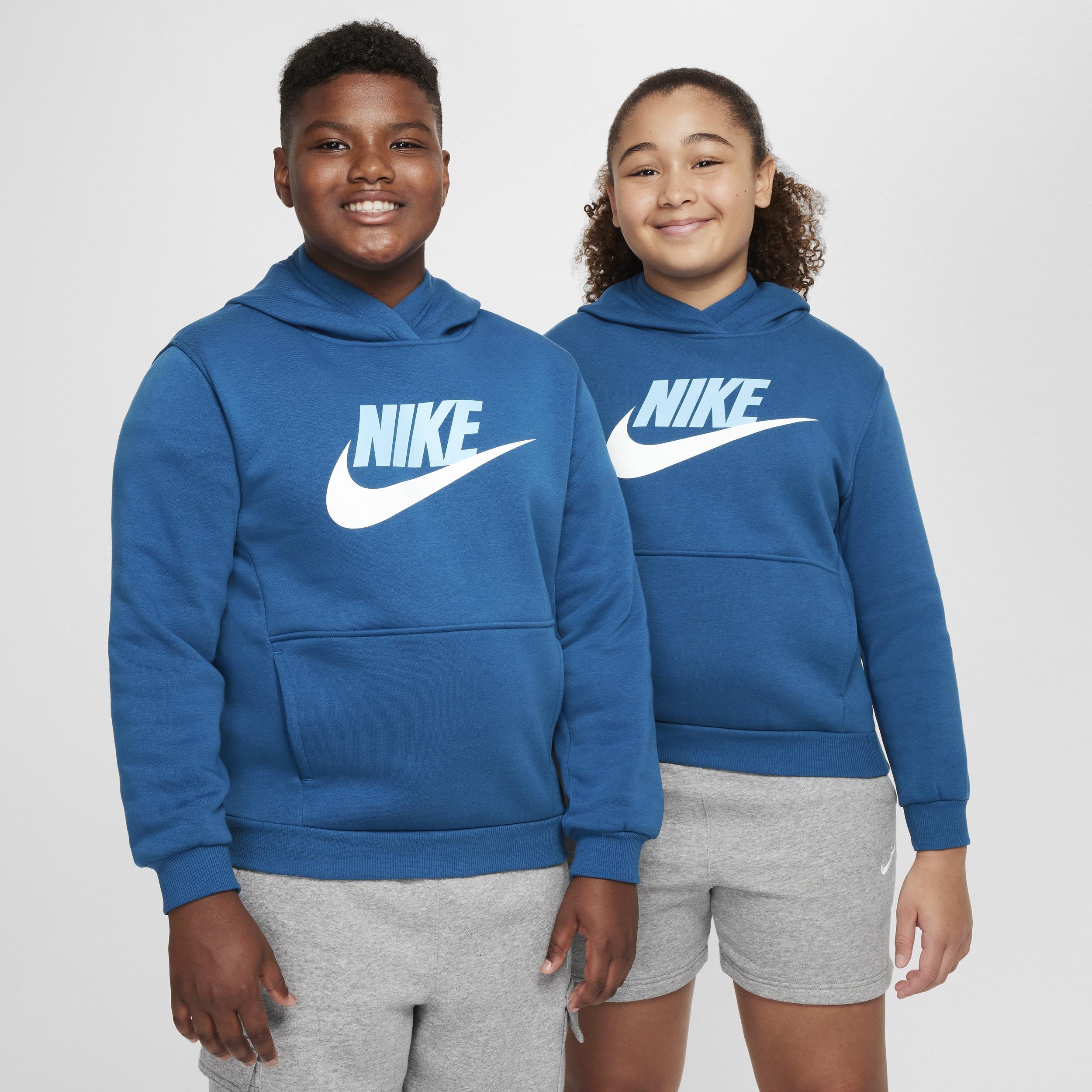Nike Sportswear Club Fleece Big Kids' Hoodie (Extended Size) by NIKE
